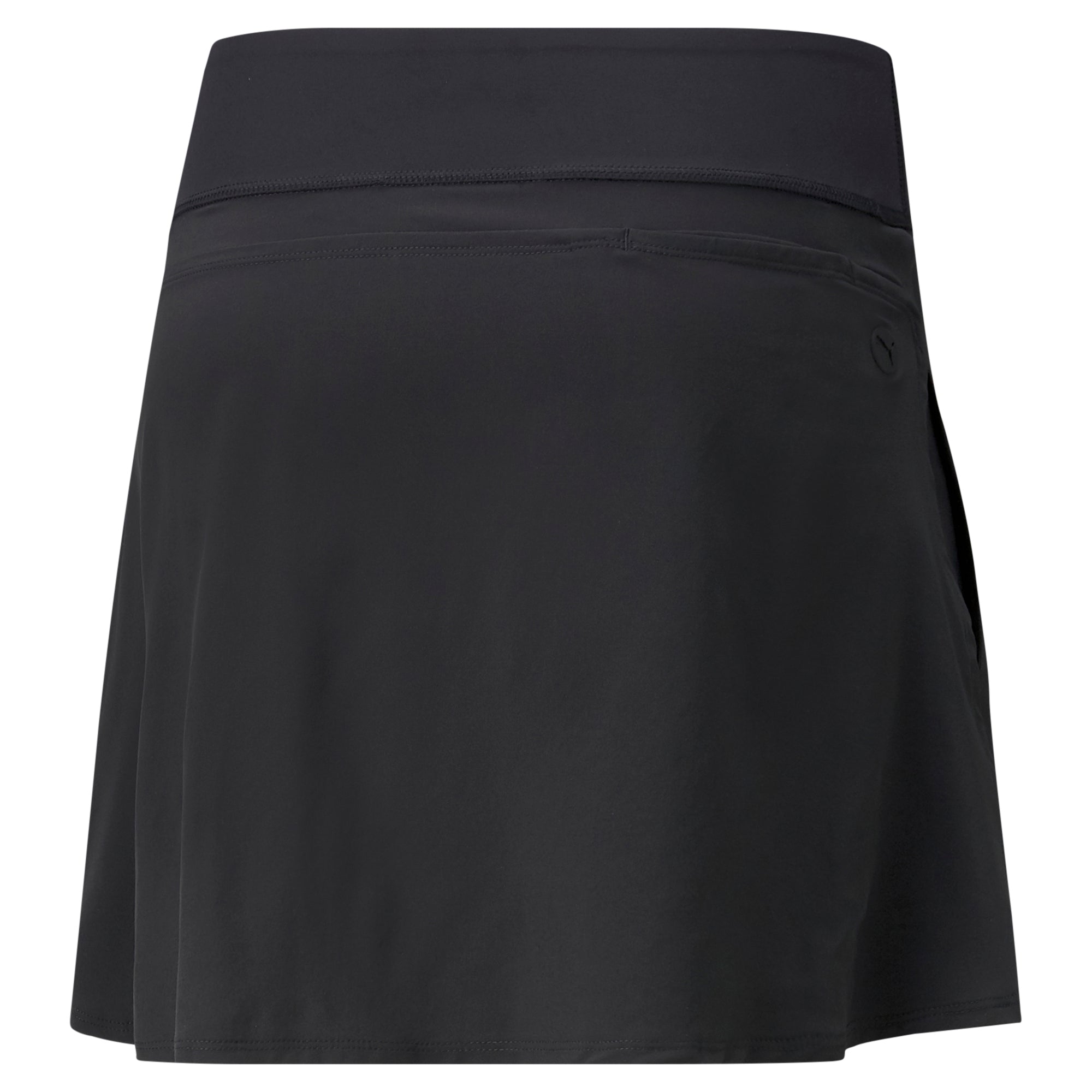 PWRSHAPE Women's Solid Golf Skirt - High Waisted Stretchy Tennis Skirt for Golf, Running & Workouts - Perfect for Golfing, Tennis & Active Lifestyle