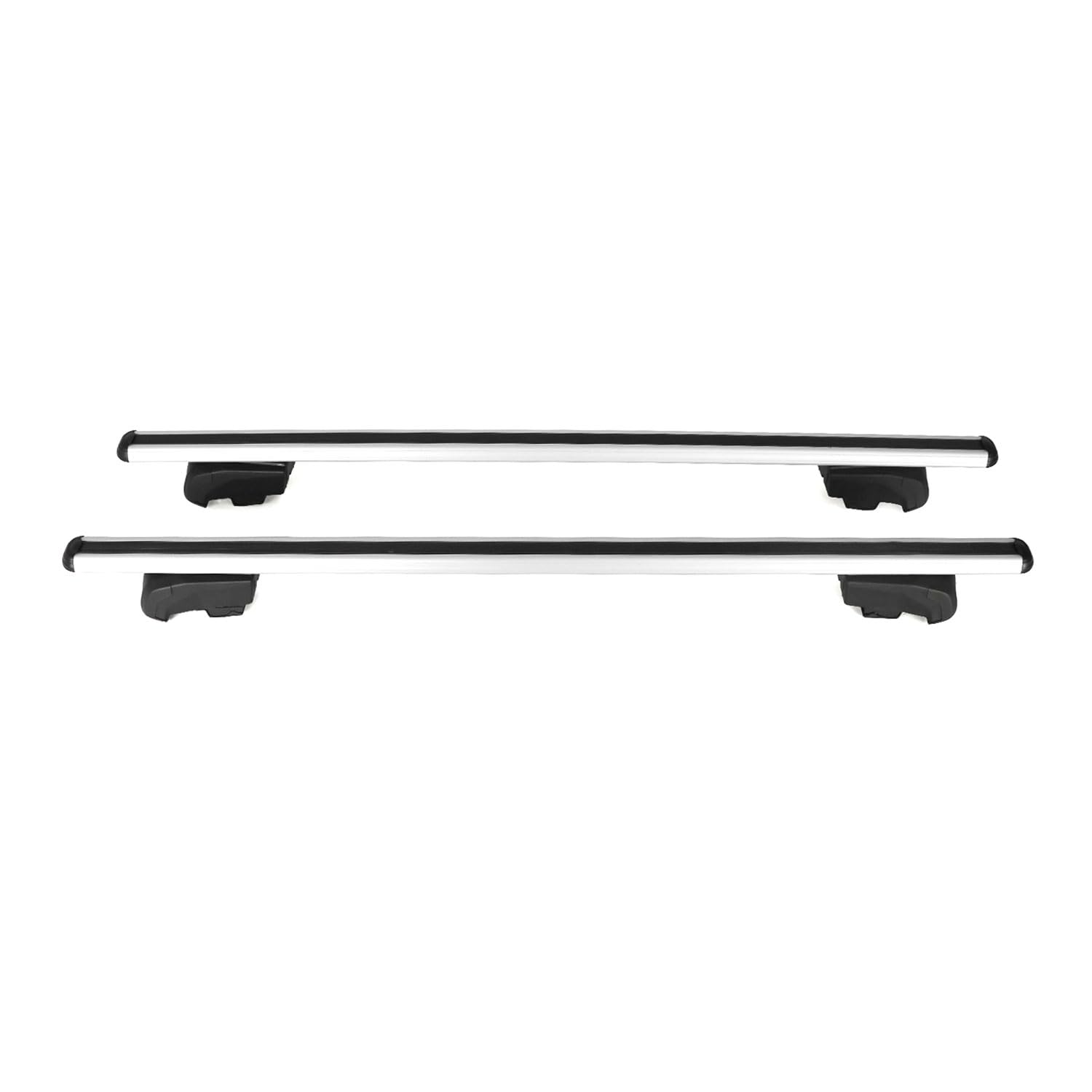 Lockable Aluminum Roof Rack Luggage Carrier for Mercedes GLA Class H247 (2020-2025) - Durable Gray Cargo Box for Outdoor Travel & Adventure Gear Storage