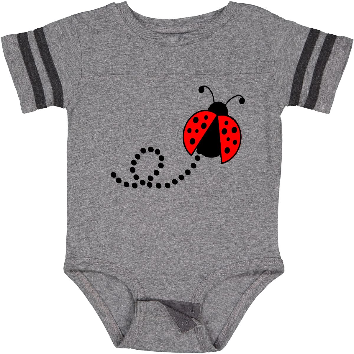 Inktastic Adorable Red Ladybug Baby Bodysuit - Soft Cotton Onesie for Infants & Toddlers - Perfect for Playtime, Photo Shoots & Everyday Wear