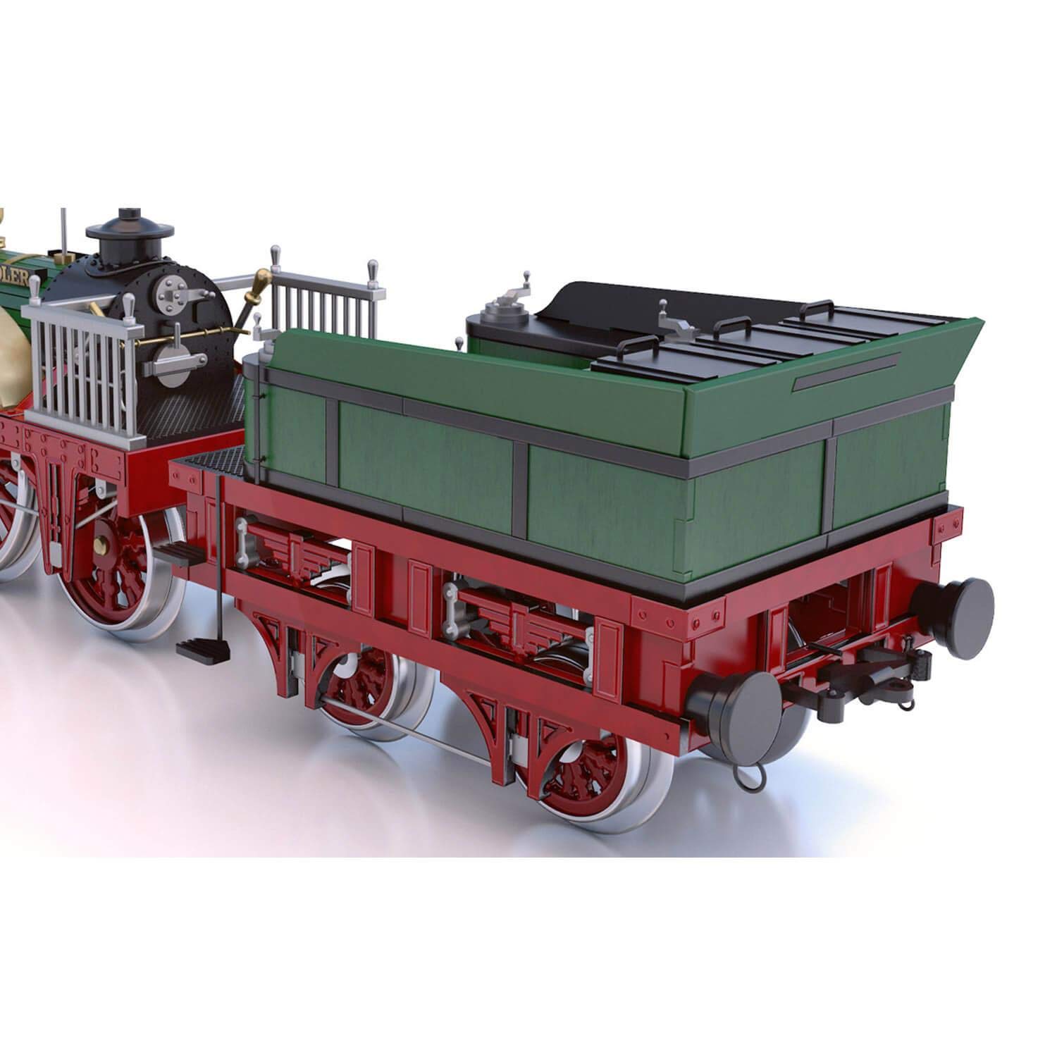 54001 Adler Locomotive 1:24 Scale Model Kit - Premium German Steam Train Building Set for Collectors & Hobbyists | Perfect for Display, Gifts & Railway Enthusiasts
