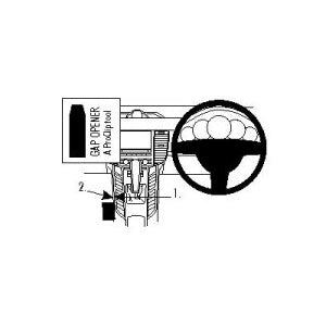 ClicOn No Holes Console Low Dash Mount for Porsche Panamera (2010-2017) - Perfect for Phone & GPS Holder Installation - Car Accessories for Enhanced Driving Experience
