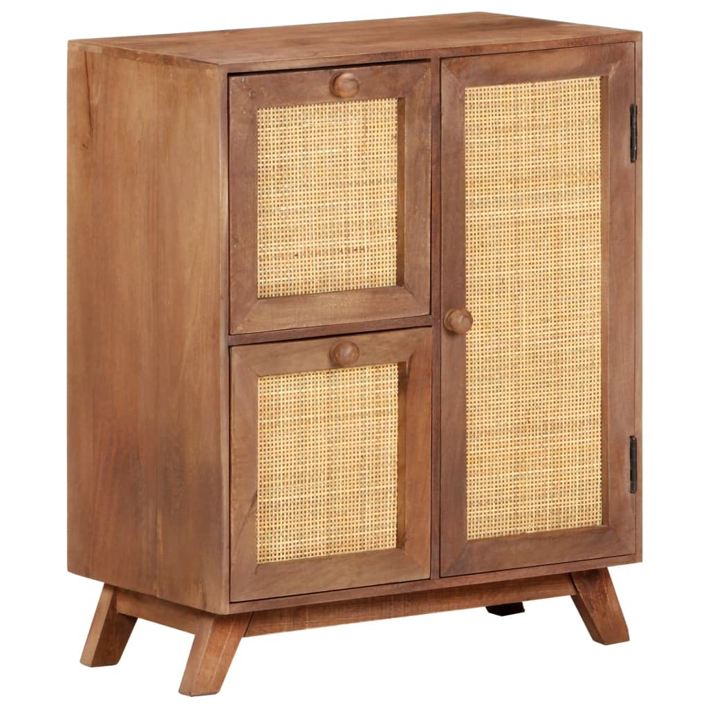 Freestanding Storage Cabinet with Doors - 23.6