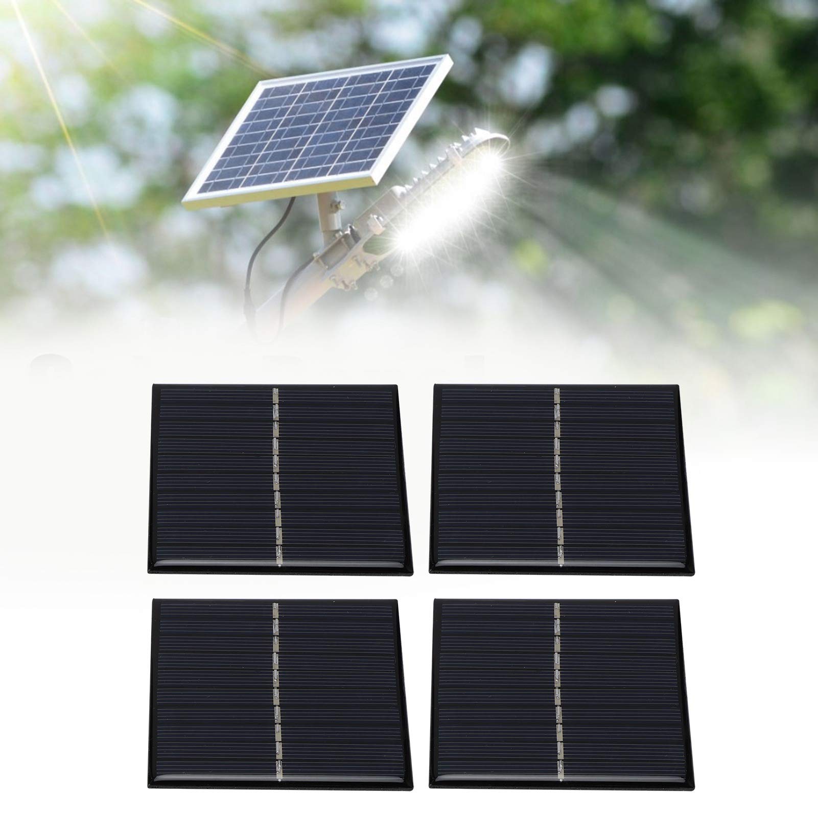 Taidda High-Efficiency Pressure-Resistant Solar Panel Charger - 100W Portable Solar Panel for Solar Toys, Lawn Lights, Outdoor Camping & Emergency Power Supply