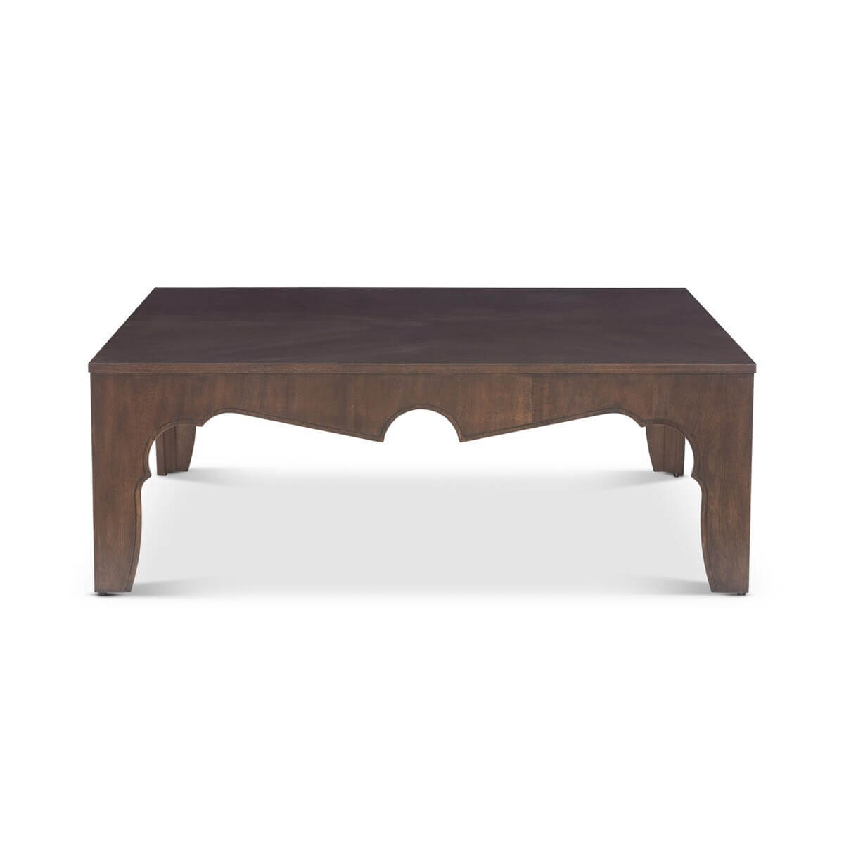 Island Manor Coffee Table - Modern Wooden Living Room Center Table for Home Decor, Sofa Table with Storage Shelf - Perfect for Family Gatherings & Relaxing in Your Living Space