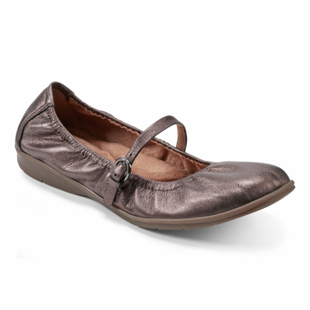 Earth Women's Korvino Metallic Wedge Sandals - Comfortable Summer Casual Shoes for Women | Perfect for Beach, Vacation & Outdoor Activities
