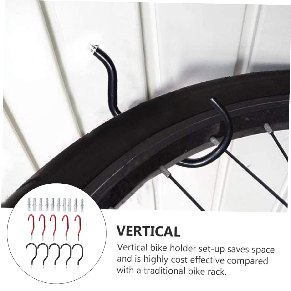 10 Pack Heavy Duty Steel Ceiling Hooks for Plants, Bikes & Garage Storage - Anti-Slip Utility Hooks for Shed, Home & Workshop Organization (Ideal for Hanging Pots, Tools & Sports Equipment)