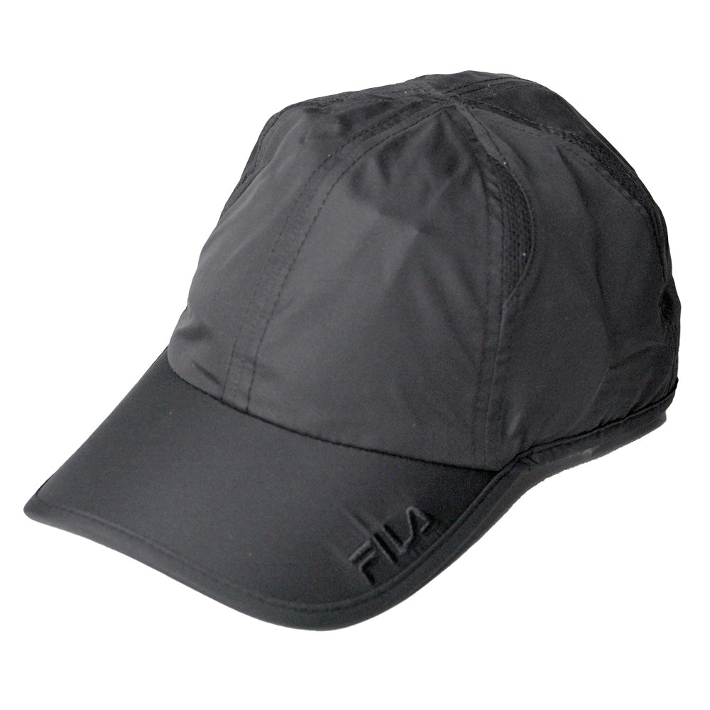 Fila Unisex Adjustable Baseball Cap - Black | Stylish & Comfortable for Men & Women | Perfect for Running, Hiking & Outdoor Activities