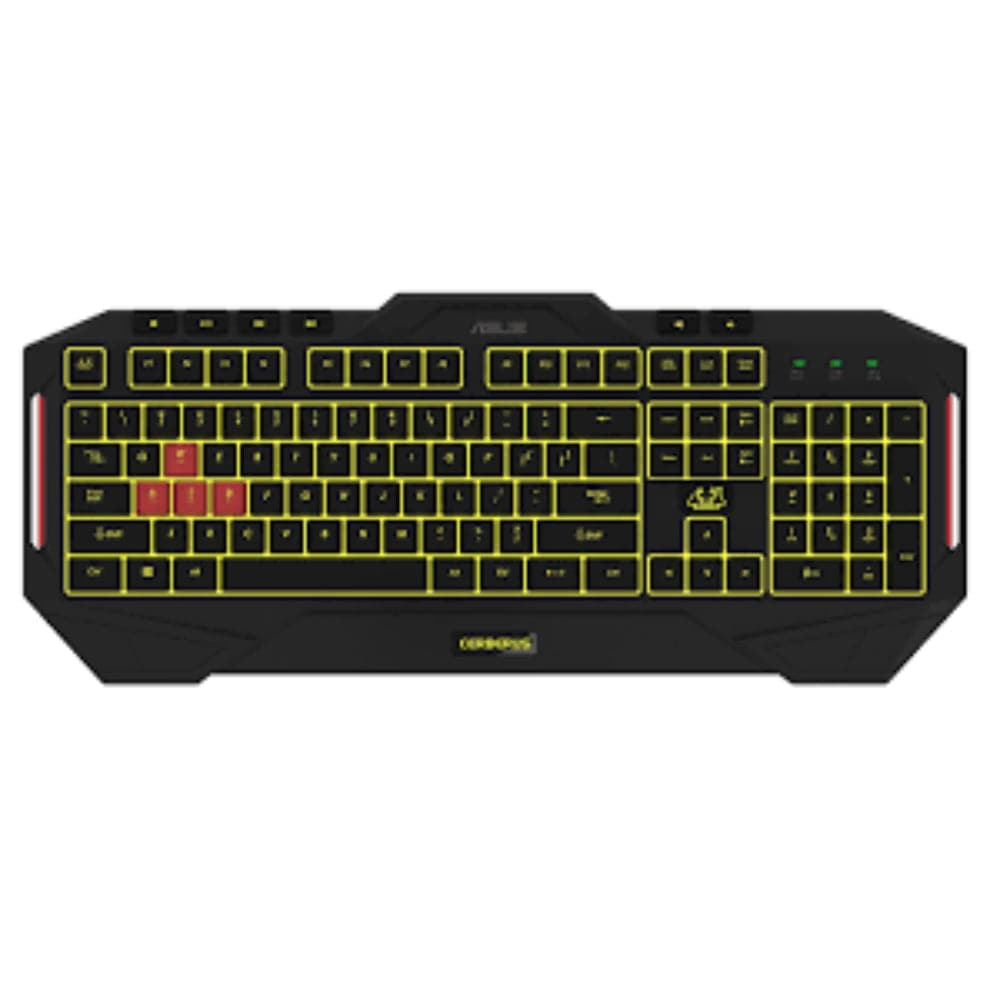 ASUS CERBERUS MKII Mechanical Gaming Keyboard - RGB Backlit, Anti-Ghosting, N-Key Rollover (2 Year Warranty) - Perfect for PC Gaming, Esports & Office Work