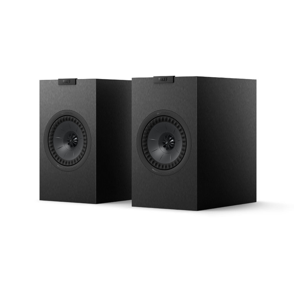 KEF Q1 Meta Bookshelf Speakers - High-Fidelity Bookshelf Speakers with Meta Technology for Home Audio & Studio Use | Perfect for Living Rooms, Home Theaters & Music Studios