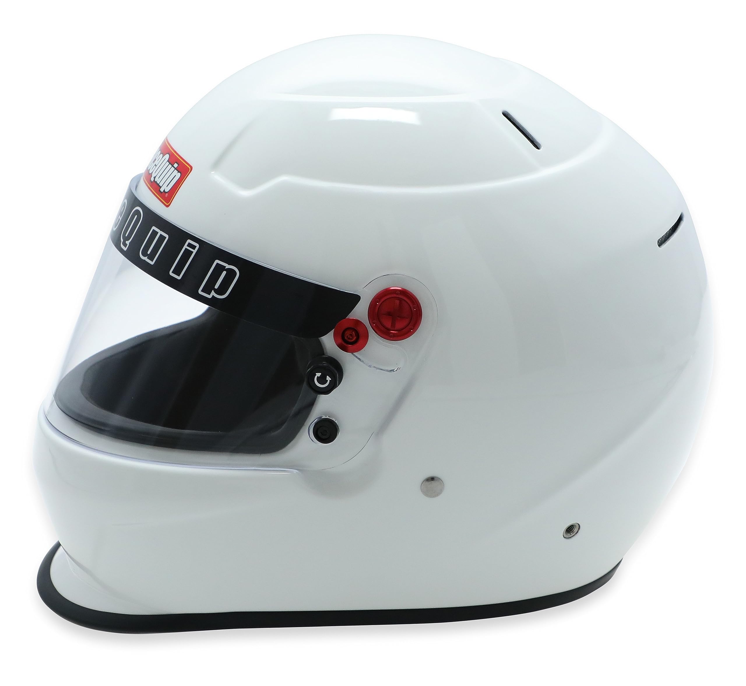 RaceQuip PRO20 Series Full Face Helmet - Snell SA2020 Certified, Gloss White, Small (276112) - Perfect for Motorsports, Racing, Track Days & High-Speed Driving