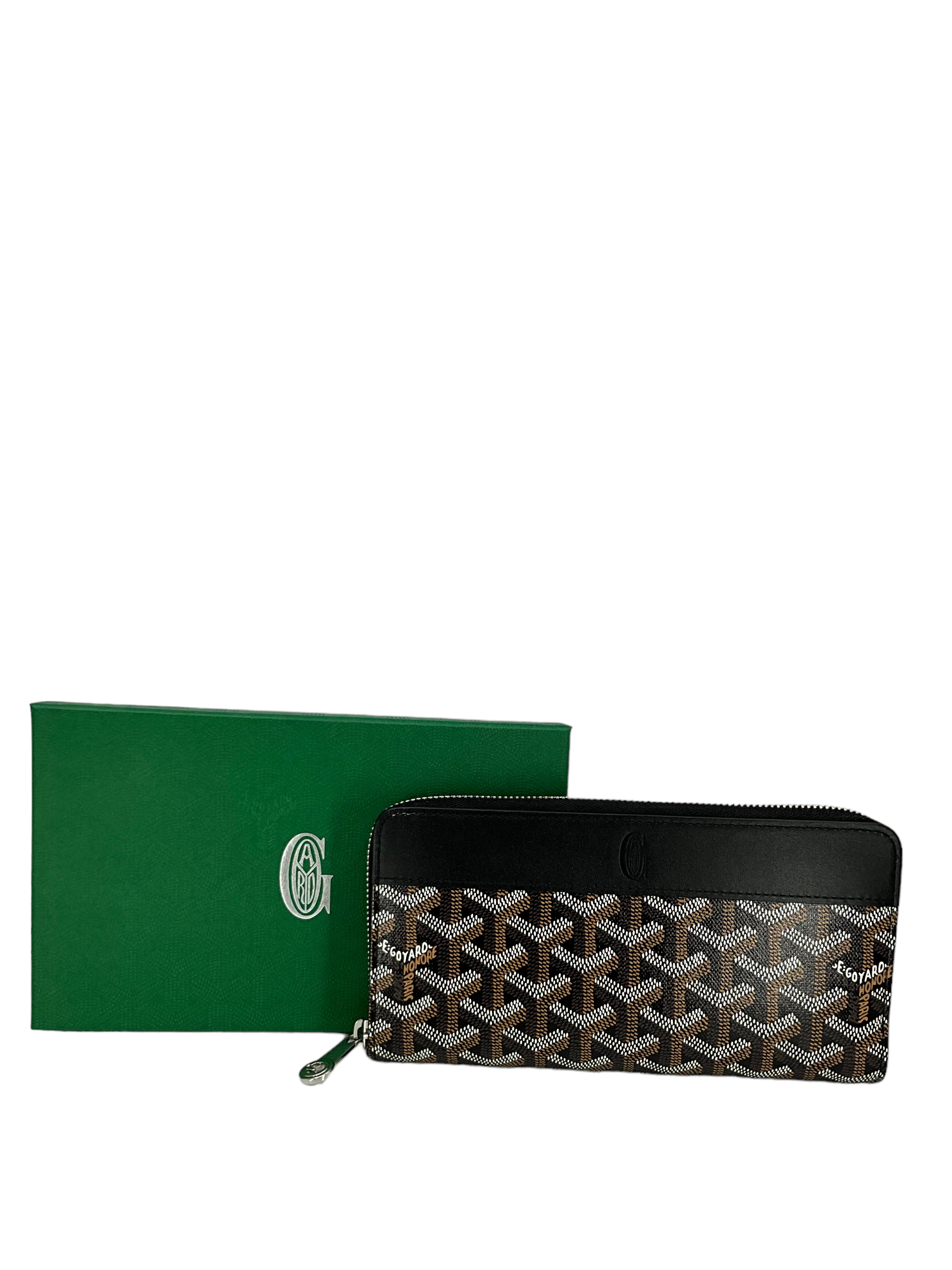 Goyard Matignon GM Wallet - Luxury Leather Wallet for Men & Women | Perfect for Travel, Business & Everyday Use