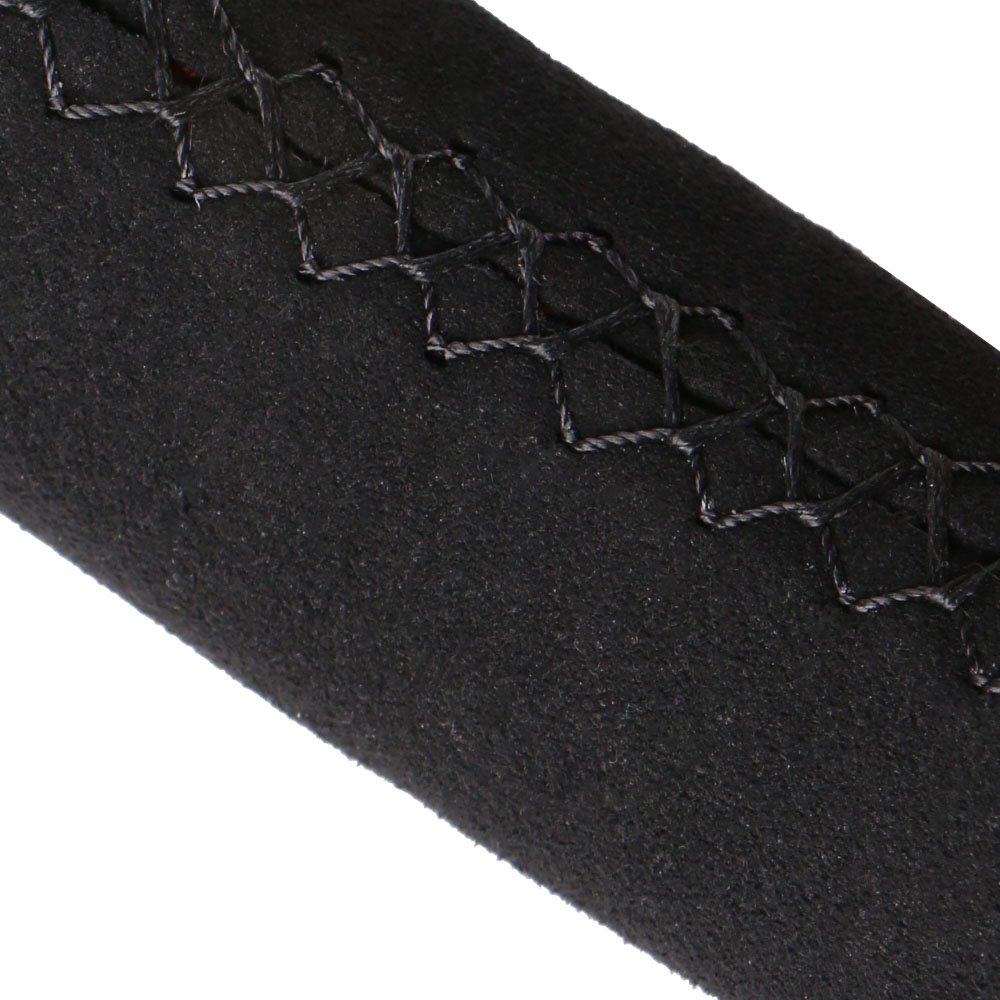 16.5 Inch Universal Suede Car Steering Wheel Cover - Non-Slip Fuzzy Steering Wheel Protector with Needle & Thread for Cars, Trucks & SUVs | Durable & Comfortable Grip for Safe Driving in All Weather Conditions