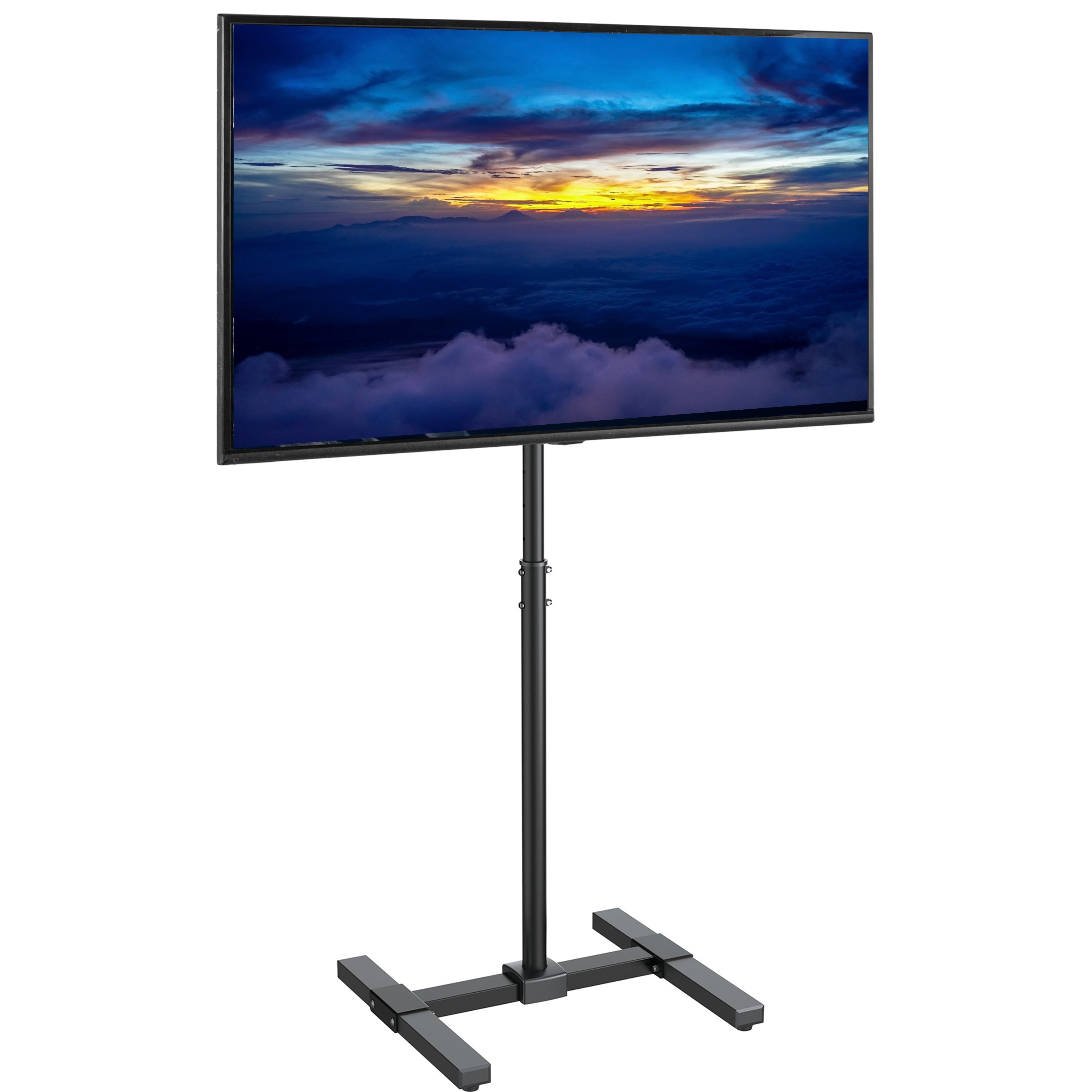 Adjustable TV Floor Stand for 32-65 Inch Screens - Sturdy Universal TV Mount for Living Room, Bedroom & Home Theater