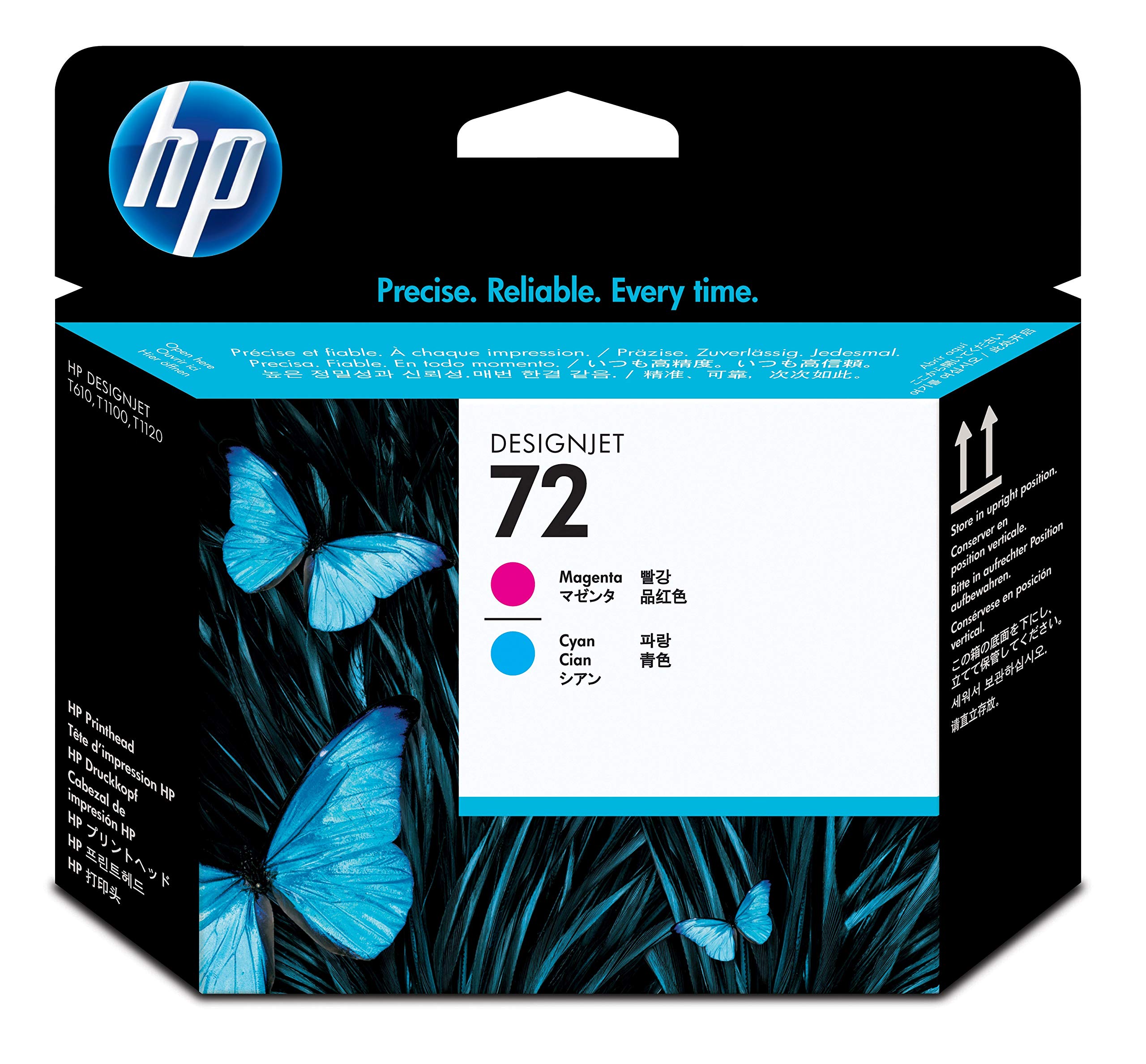 Original HP 72 Magenta Ink Cartridge - High Yield Replacement for HP Printers | Compatible with OfficeJet, Envy & More | Perfect for Home, Office & School Printing Needs