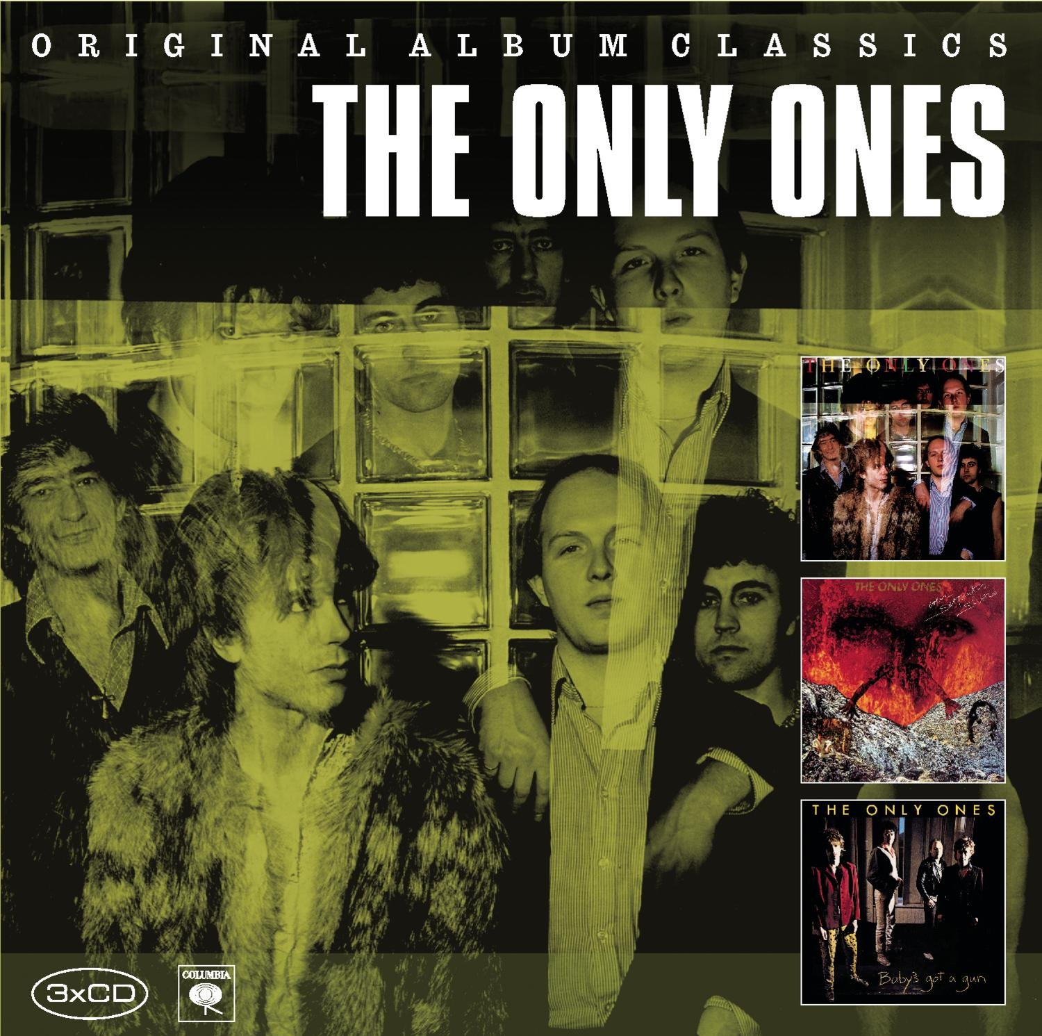 Original Album Classics - The Only Ones Even Serpents Shine Baby's Got a Gun | Vintage Punk Rock Vinyl Records Collection for Music Enthusiasts & Collectors