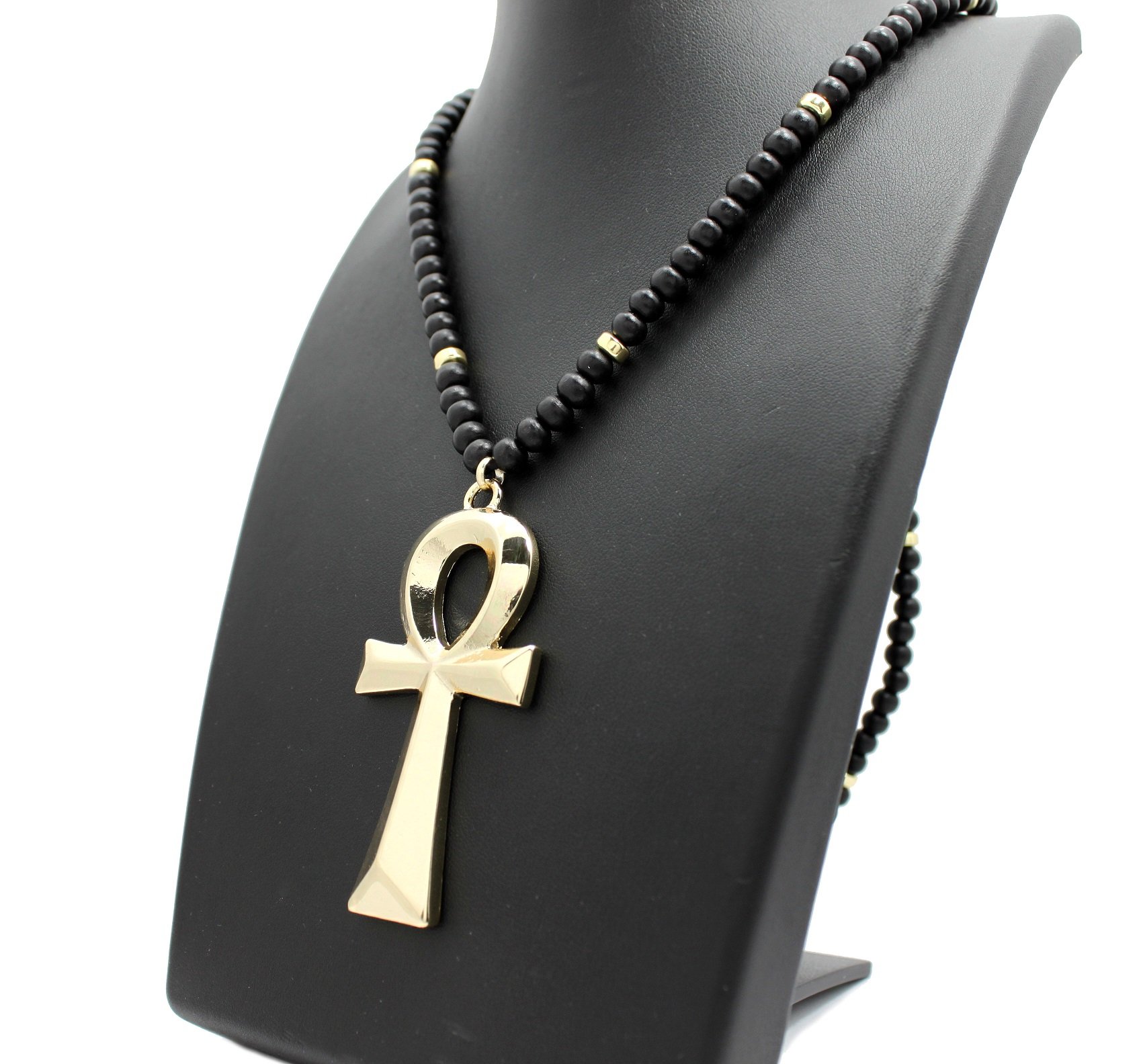 Egyptian Ankh Pendant Necklace - 6mm 30