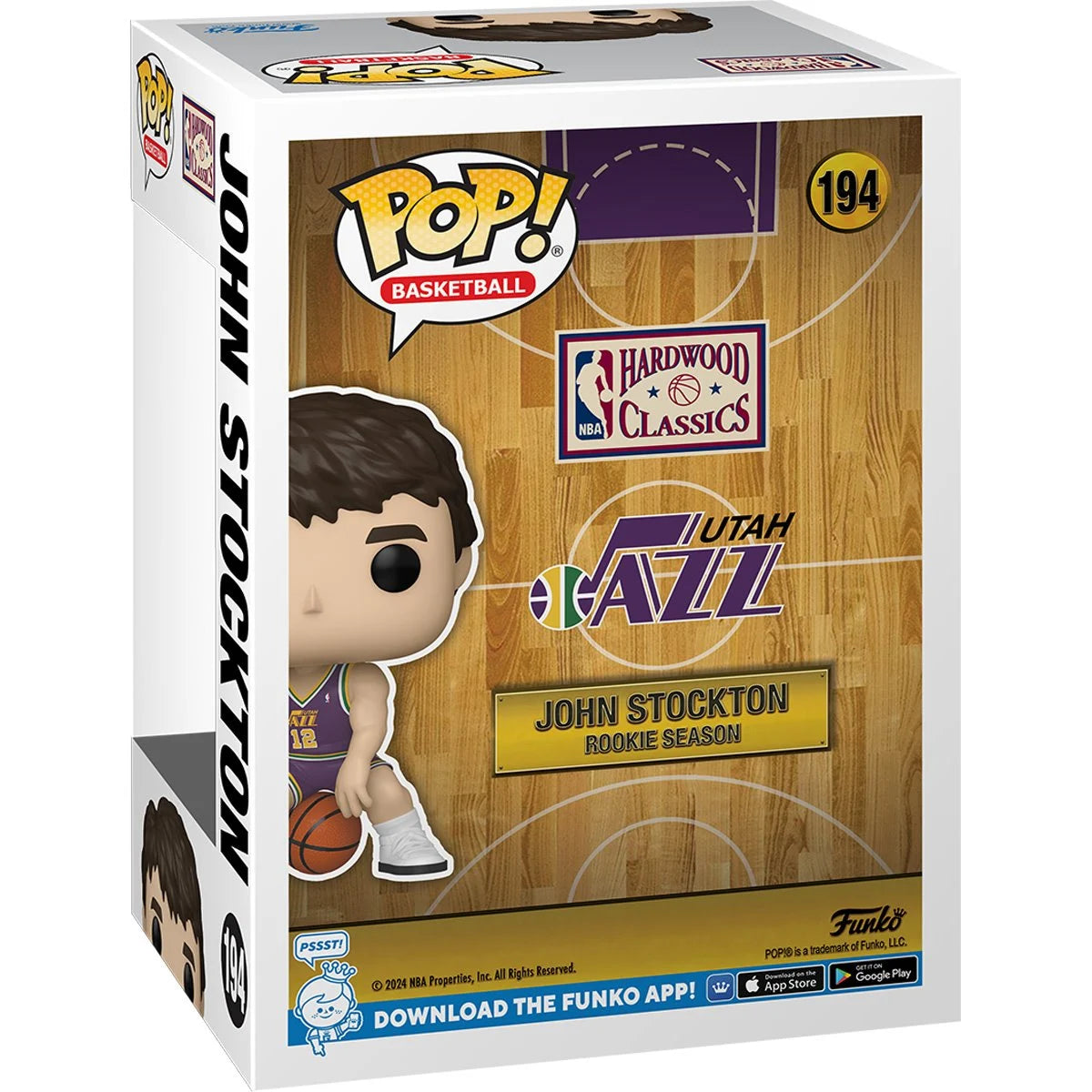 NBA Utah Jazz John Stockton Rookie Season Jersey - Authentic Basketball Fan Gear for Collectors & Game Day Outfits