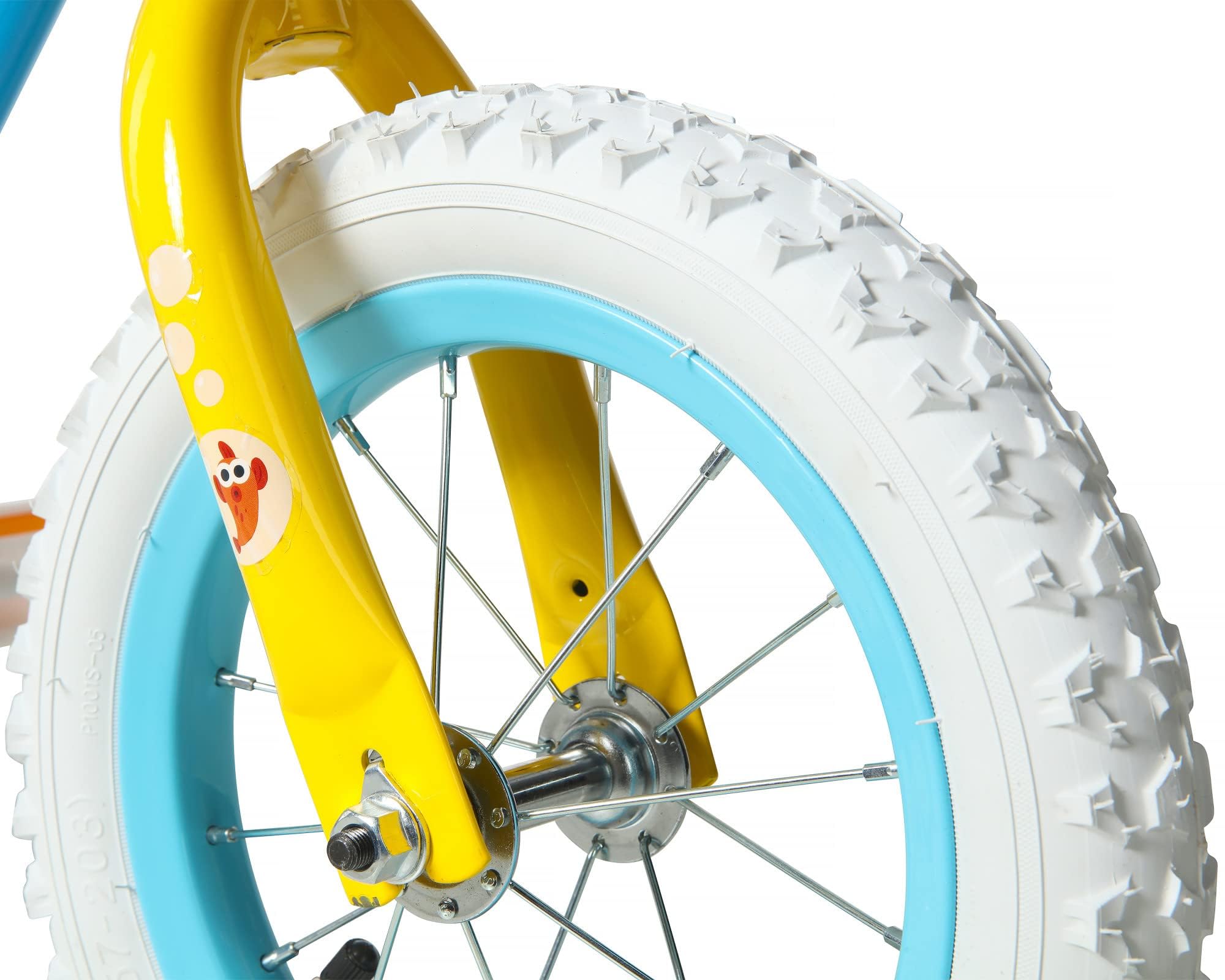 Dynacraft Kids' Baby Shark 12 Inch Bike with Training Wheels - Perfect for Toddlers Learning to Ride | Fun Outdoor Play & Birthday Gifts