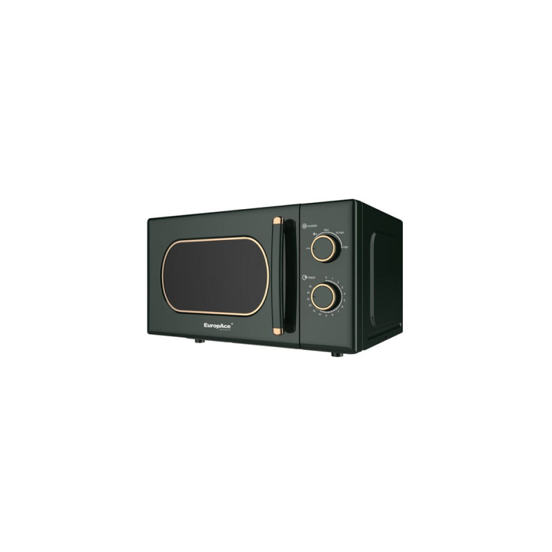 Europace EMW5201B 20L Compact Microwave Oven - Perfect for Dorms, Small Kitchens & Office Break Rooms