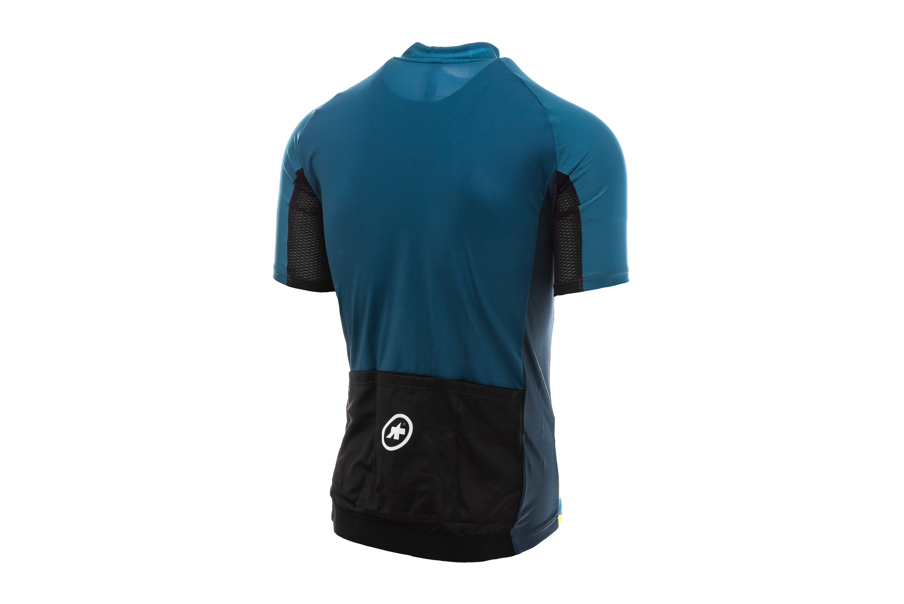 Assos Quartz Short Sleeve Cycling Jersey - High Visibility Fluoro Green for Road Biking & Outdoor Sports