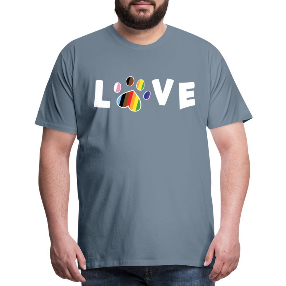 Pride Love Classic Premium T-Shirt - LGBTQ+ Pride Month Apparel, Unisex Cotton Tee for Gay Rights Support, Casual Wear & Pride Events