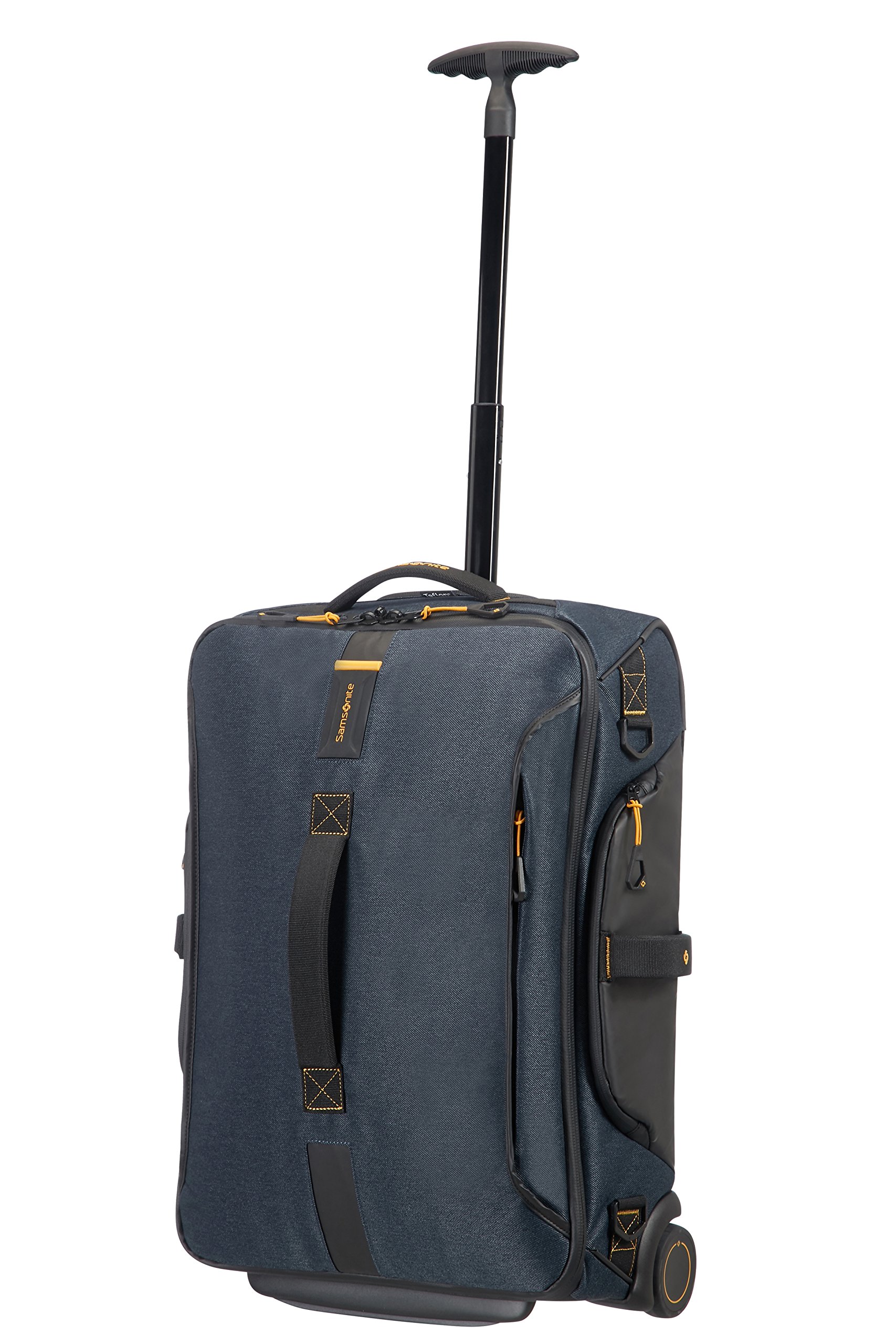 Samsonite Paradiver Light 55/20 Rolling Duffle Bag - 55cm, 48.5L, Jeans Blue - Perfect for Travel, Gym & Weekend Getaways