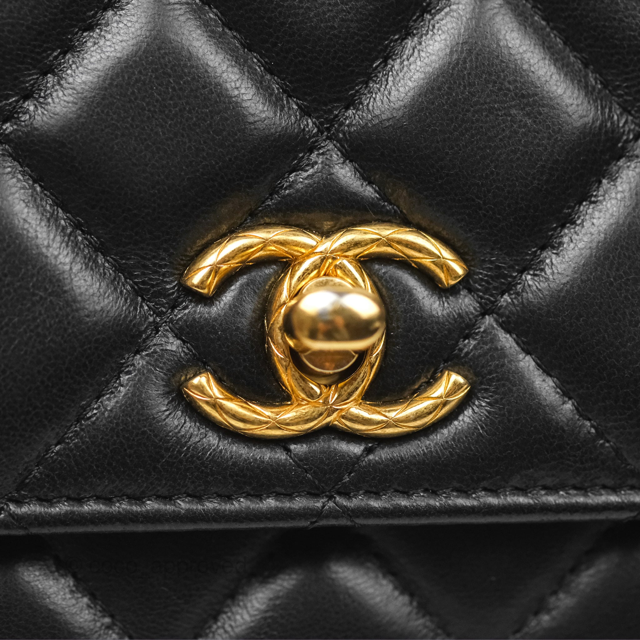 Chanel All Slide Wallet on Chain WOC with Adjustable Chain - Quilted Black Lambskin Leather Crossbody Bag for Women | Perfect for Evening Events, Parties & Daily Use