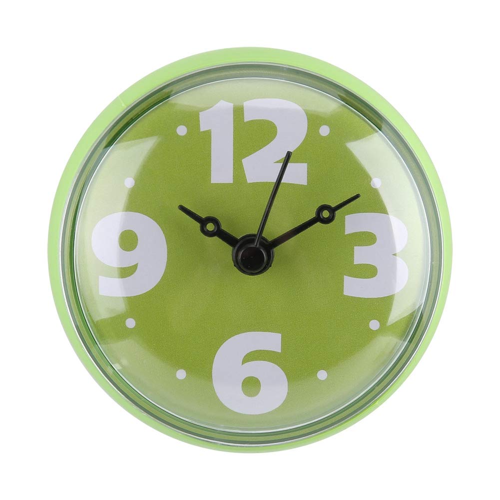 Waterproof Shower Clock with Suction Cup - Bathroom & Kitchen Accessory for Home Use