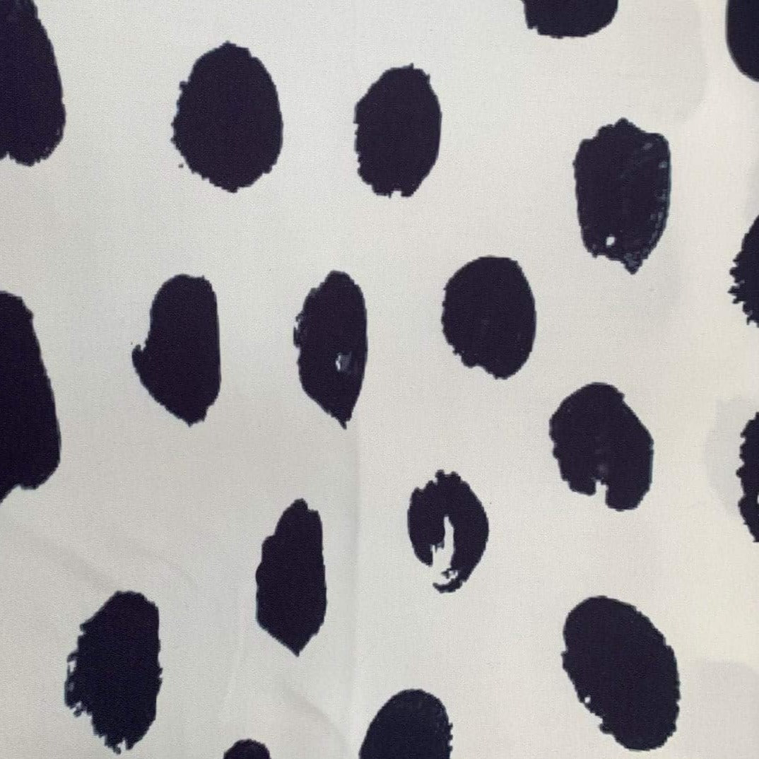 Go Dotty Outdoor Fabric - Waterproof & UV Resistant Polyester Material for Patio Furniture, Cushions, and Awnings - Perfect for Backyard, Garden, and Poolside Use