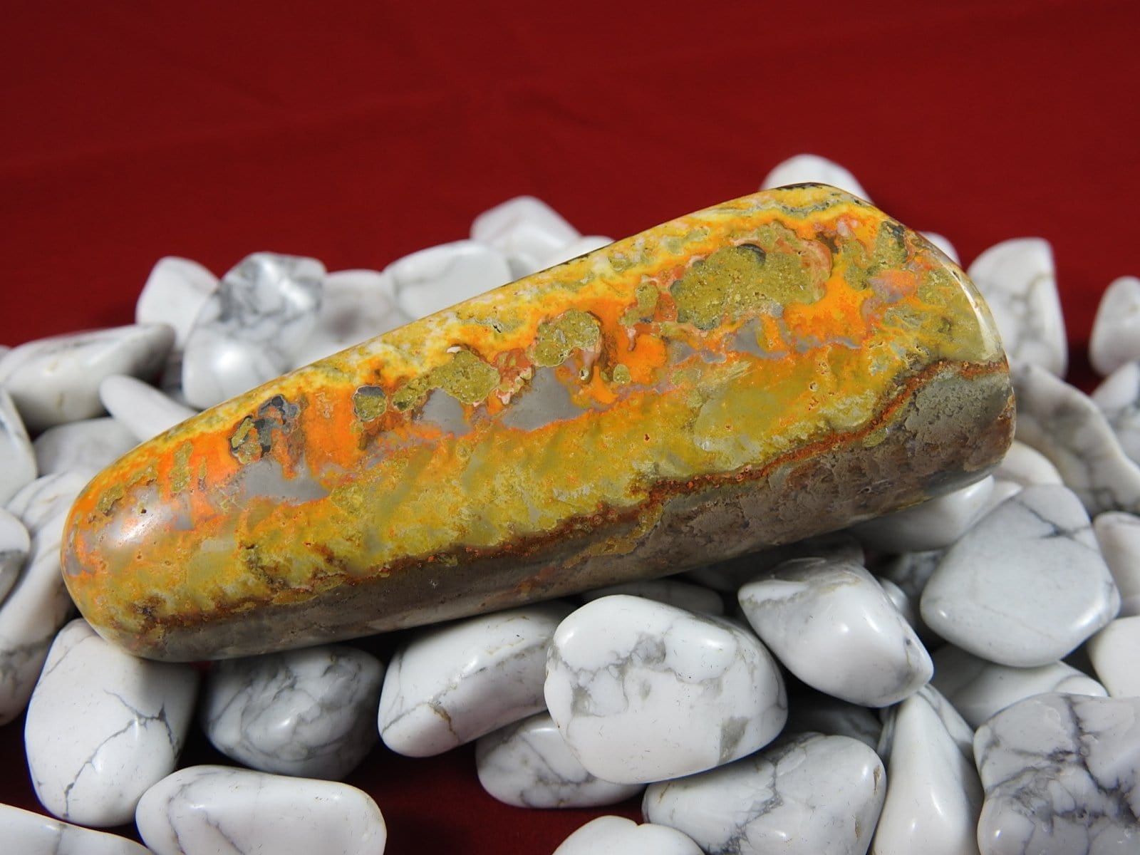 Natural Bumblebee Jasper Free Form Stone - Healing Crystal for Meditation, Yoga & Home Decor | Unique Handcrafted Gemstone for Spiritual Energy & Positive Vibes