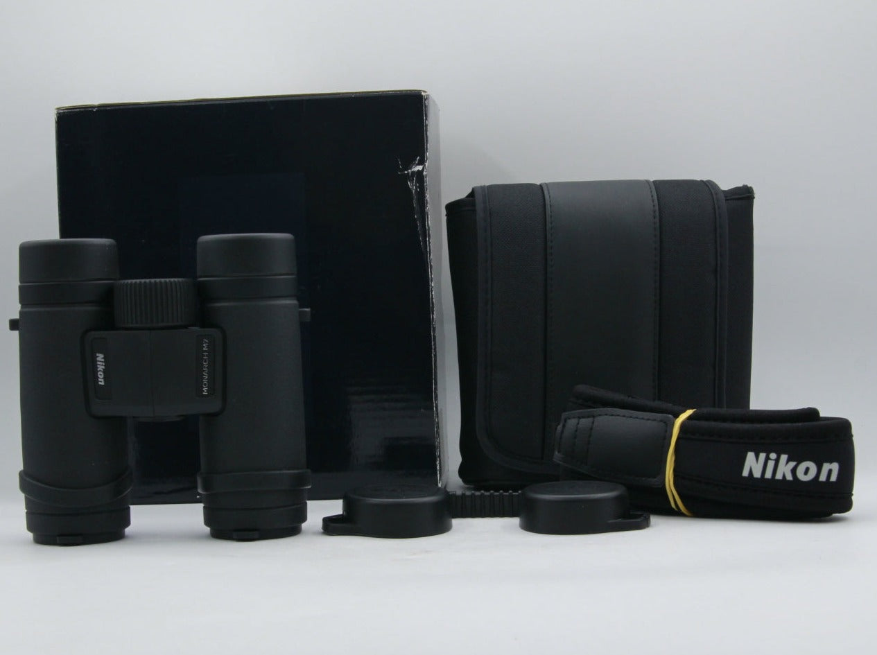 Nikon 10x30 Monarch M7 Binoculars - Open Box Like New - Perfect for Bird Watching, Hiking & Outdoor Adventures