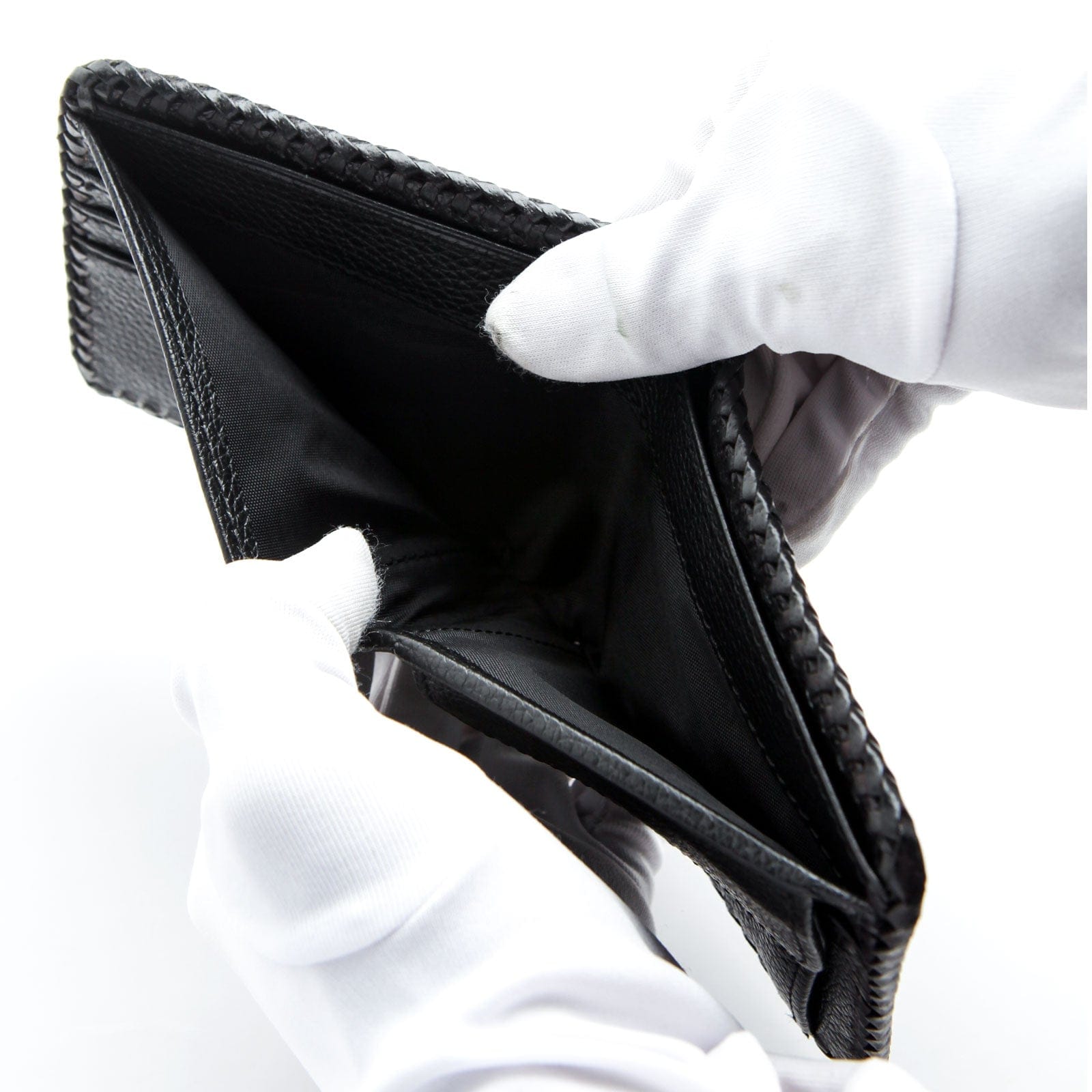 Genuine Leather Bifold Biker Wallet for Men - Cross Black Stylish & Durable RFID Blocking - Perfect for Motorcycle Riders, Travel & Everyday Use