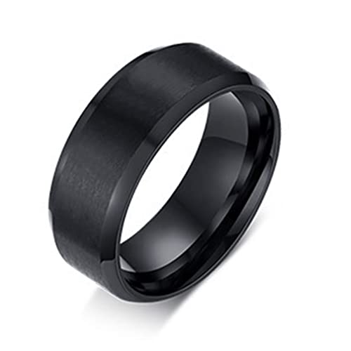 8MM Textured Black