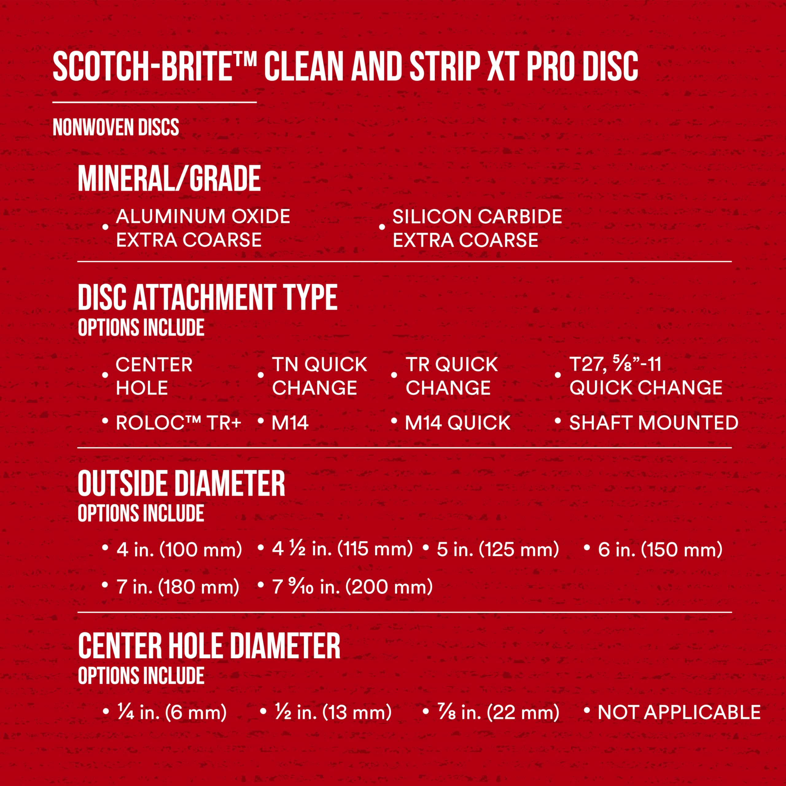 3M Scotch-Brite Clean and Strip XT Pro Disc - 5
