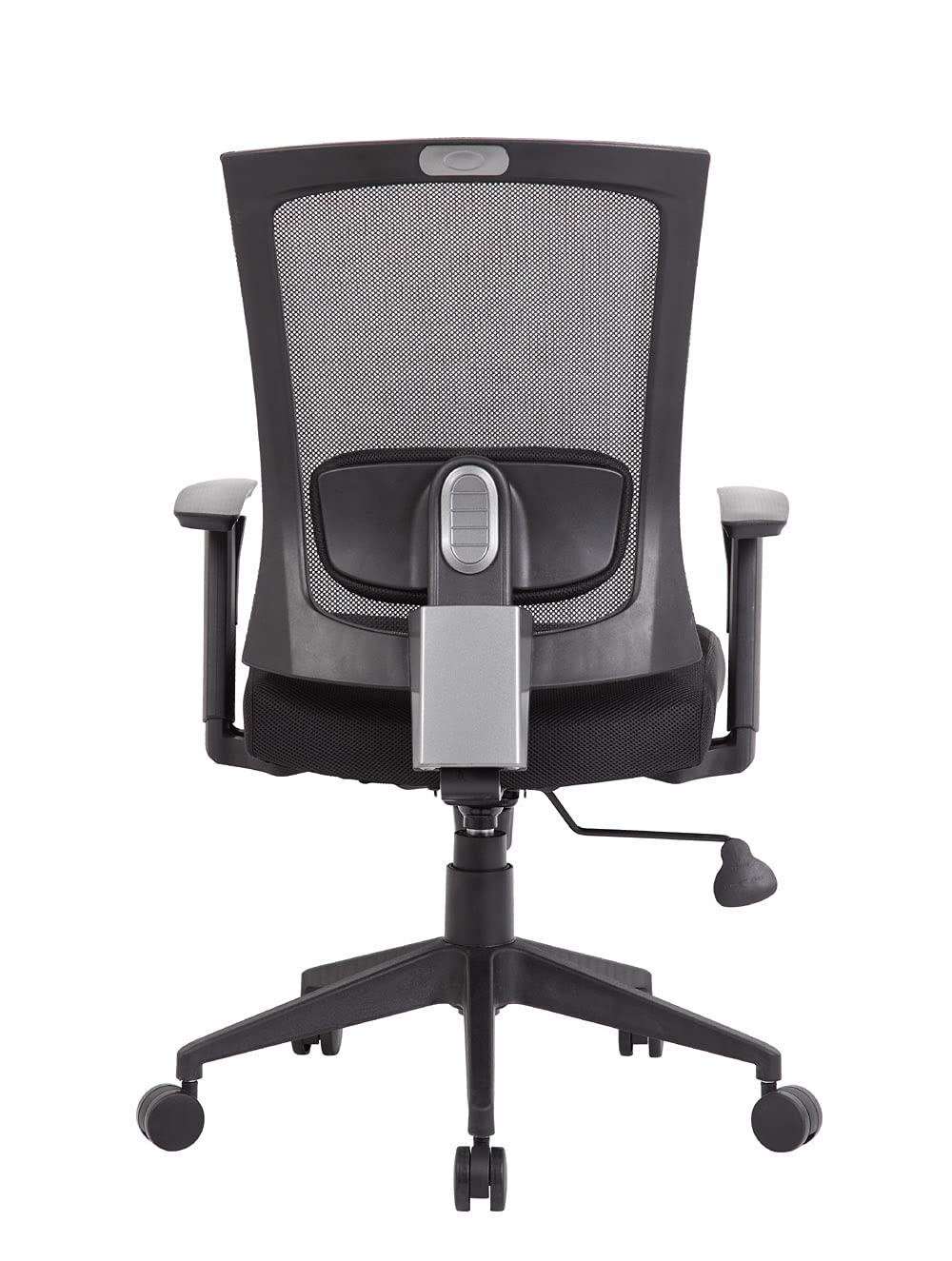 Boss Office Products Black Mesh Back Task Chair - Ergonomic Office Chair for Home & Workspace Comfort