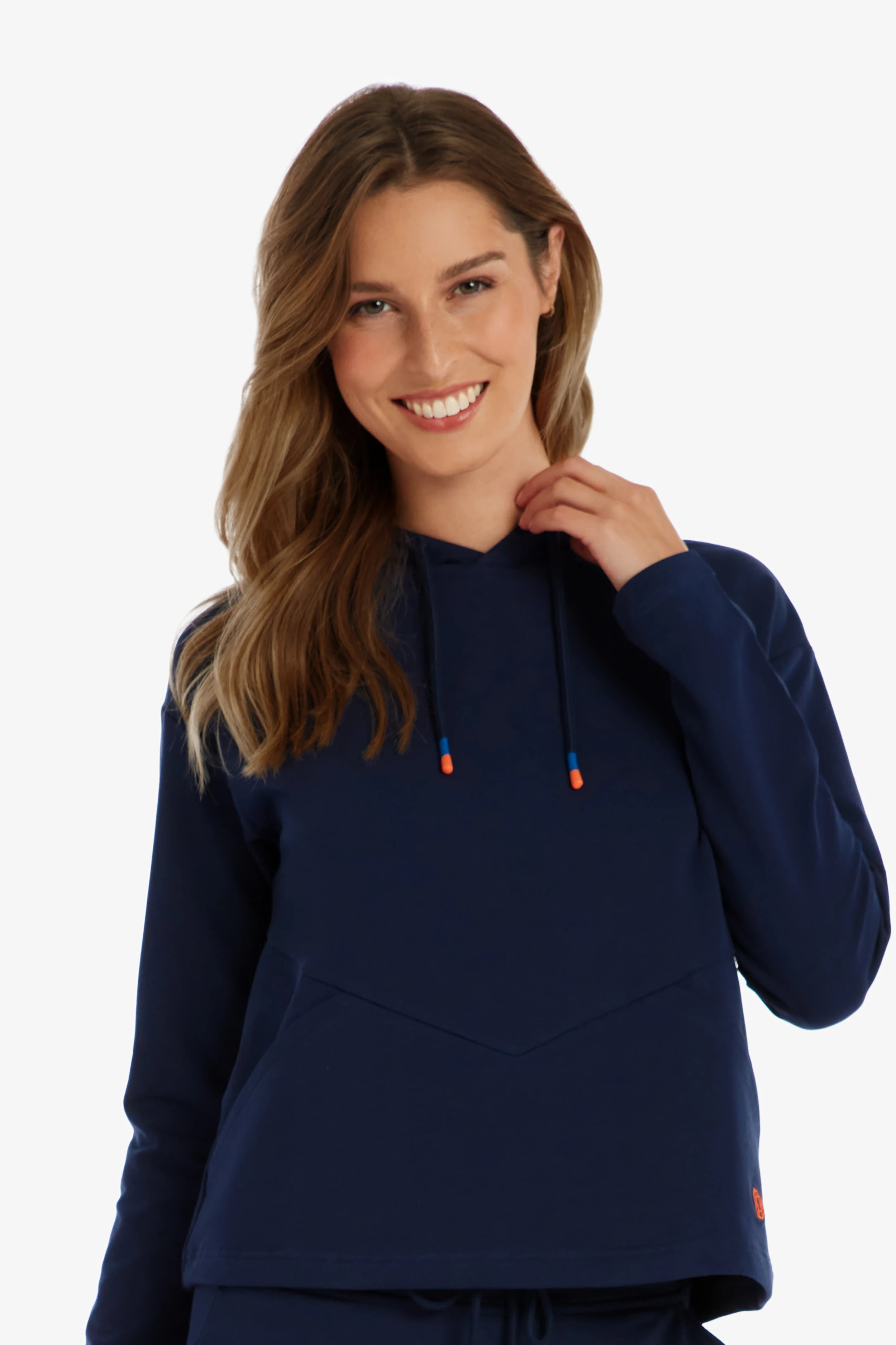 Premium Navy Blue Hoodie for Men & Women - Soft Fleece Pullover with Front Pocket - Perfect for Casual Wear, Gym, and Outdoor Activities