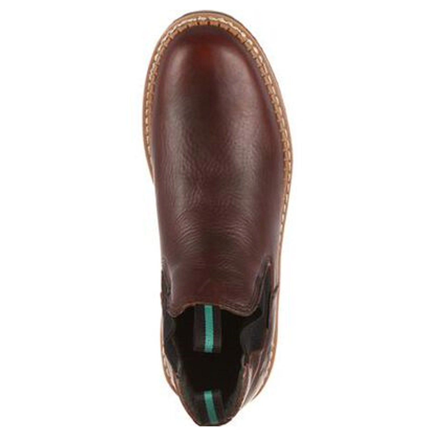 Georgia Giant Men's 5 Waterproof Pull-On Soft Toe Romeo Boots - Comfortable Slip-Resistant Work Boots for Outdoor, Construction & Farming