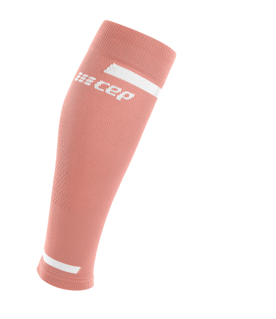 CEP Women's The Run Calf Sleeves V4 - Compression Socks for Running, Workout & Recovery - Rose (WS20AR) - Perfect for Marathon Training, Gym & Post-Exercise Muscle Support