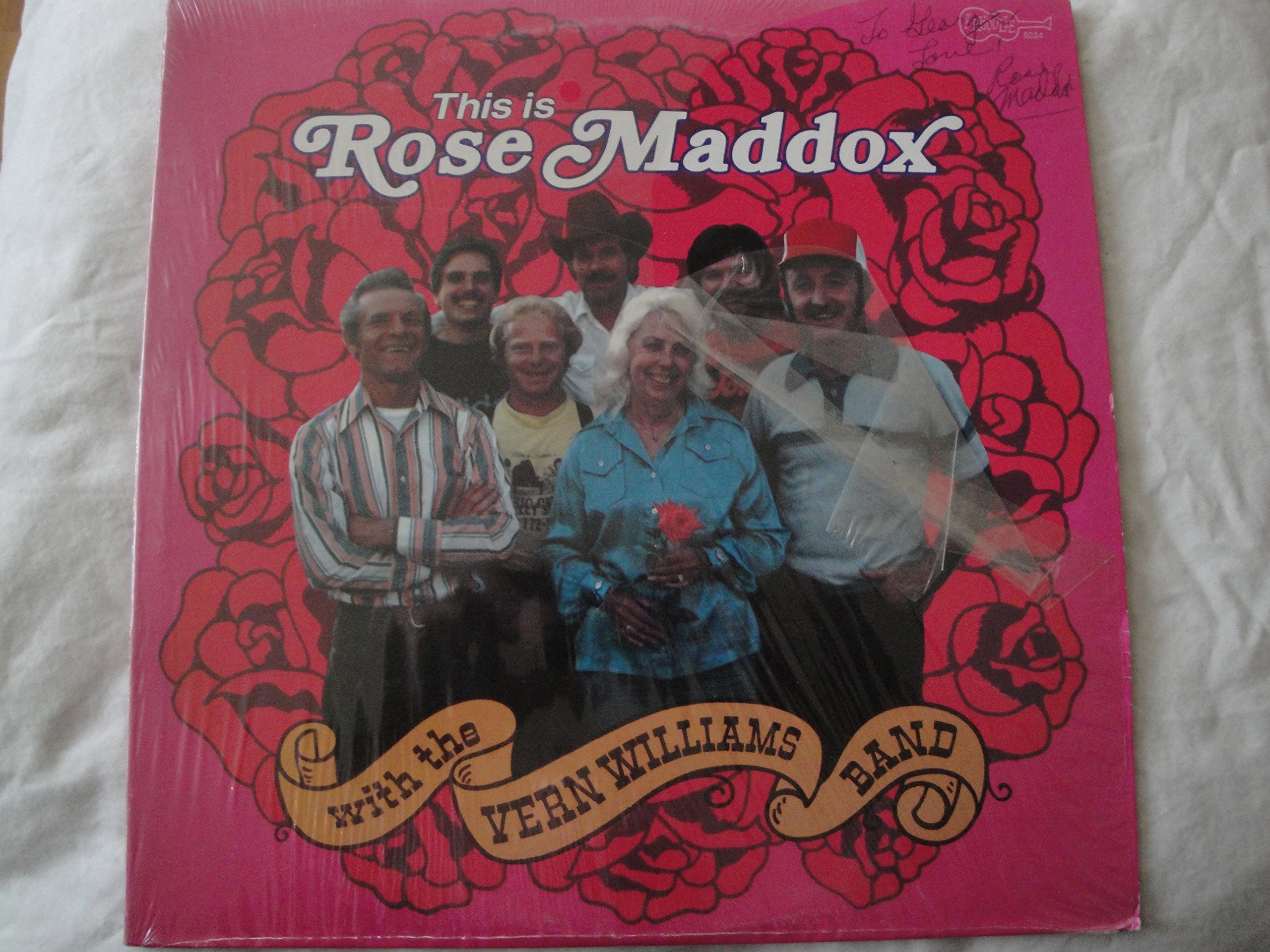 Rose Maddox with The Vern Williams Band - Classic Country Vinyl LP Record | Perfect for Collectors & Vintage Music Lovers