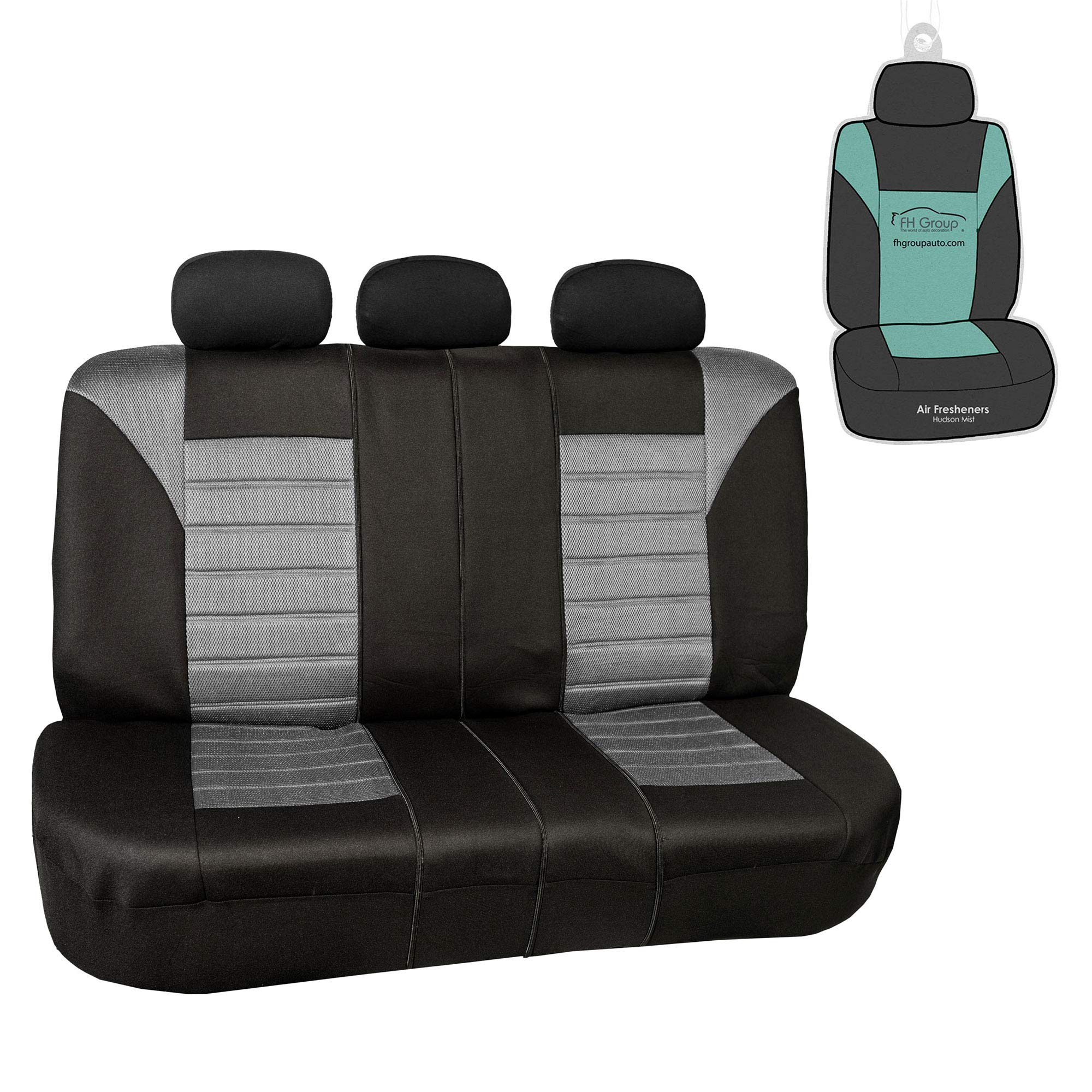 Premium 3D Air Mesh Car Seat Cover for Back Seat - Universal Fit Split Bench Rear Seat Protector for Dogs & Kids | SUV, Sedan, Van Interior Accessories | Perfect for Pet Owners, Families & Road Trips