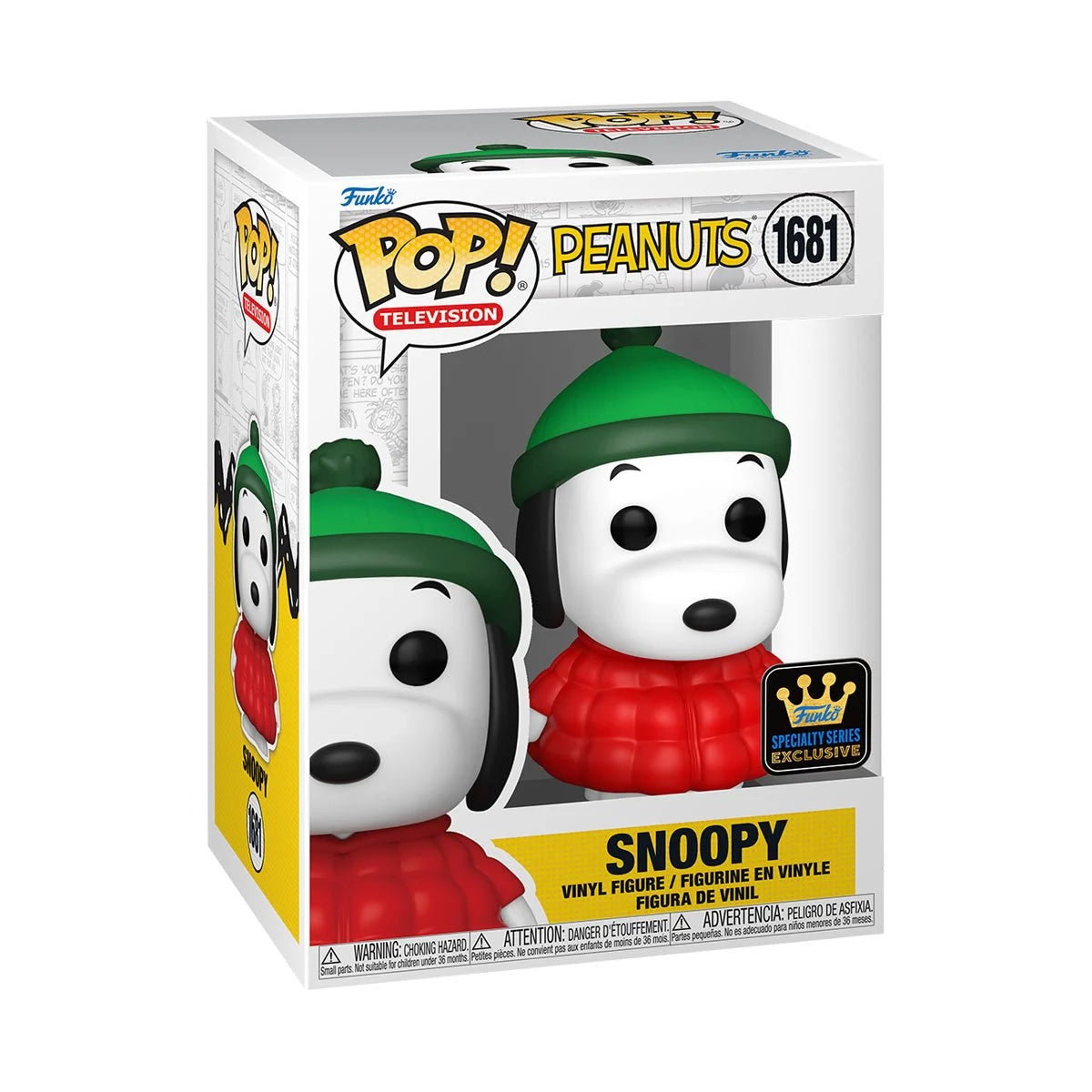 Peanuts Snoopy in Coat Collectible Figurine - Specialty Series - Perfect for Home Decor, Office Display, and Gifts for Peanuts Fans