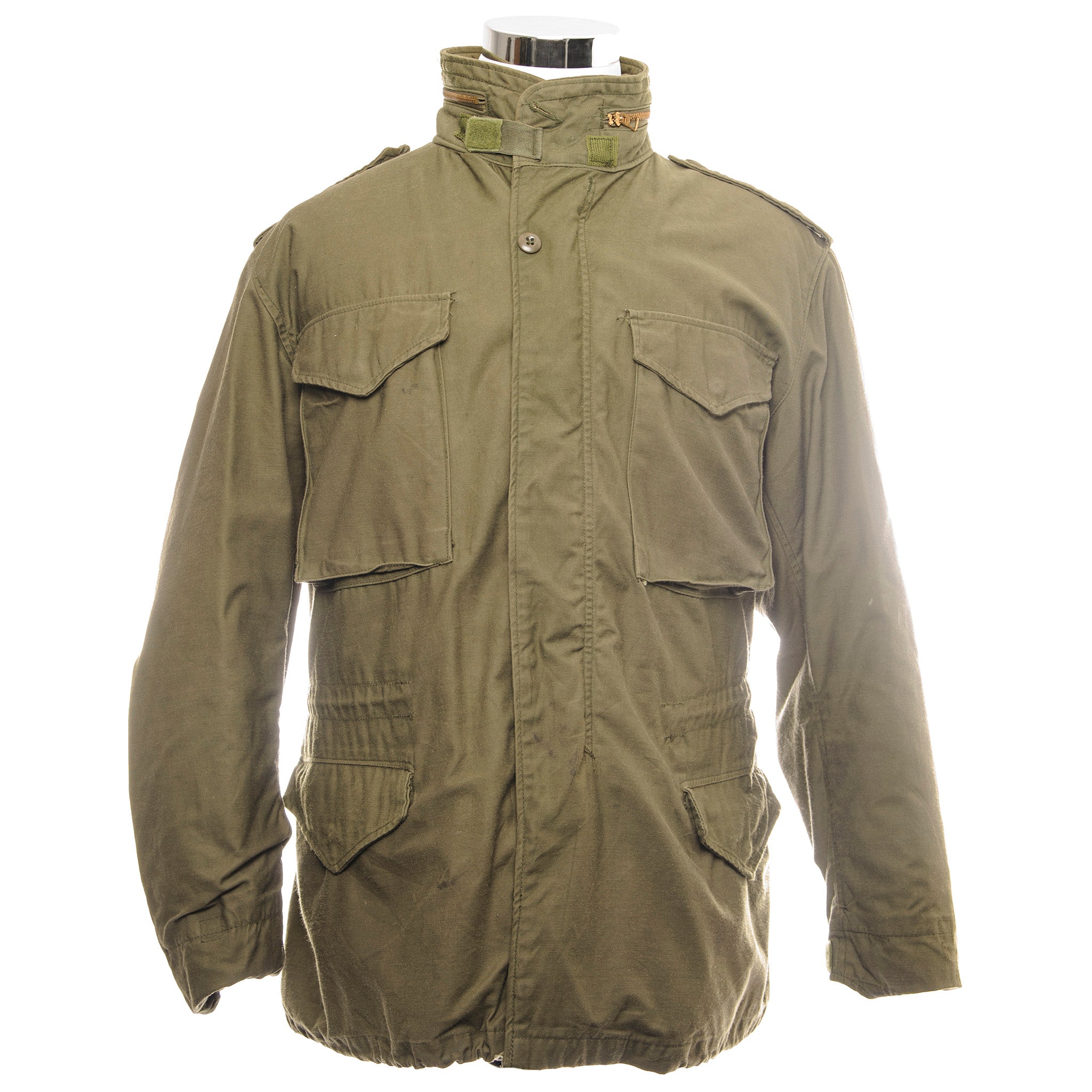 Vintage US Army M-1965 M65 Field Jacket with Detachable Liner - Medium Regular Size | Military Style Outerwear for Men | Perfect for Outdoor Adventures, Camping & Casual Wear