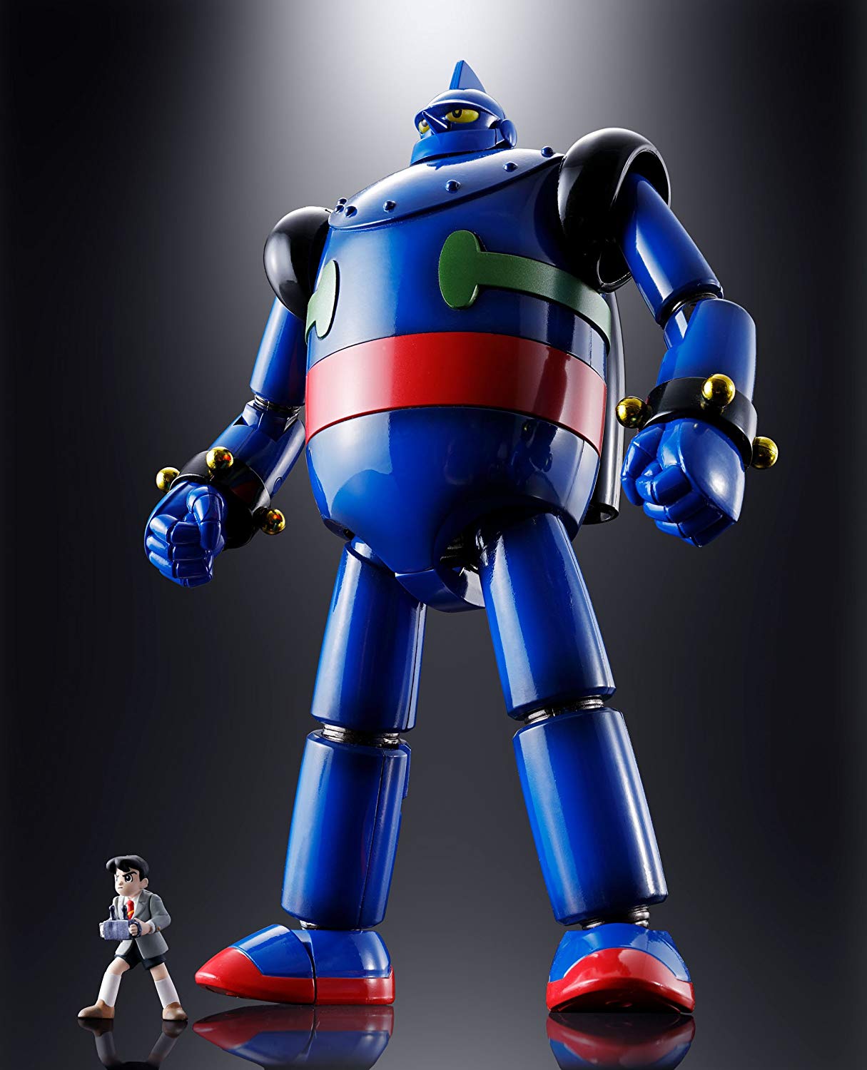 Bandai Soul of Chogokin GX-24R Tetsujin 28 Go Music Loaded Version - Premium Die-Cast Metal Action Figure Collectible for Anime Fans | Perfect for Display & Gifting