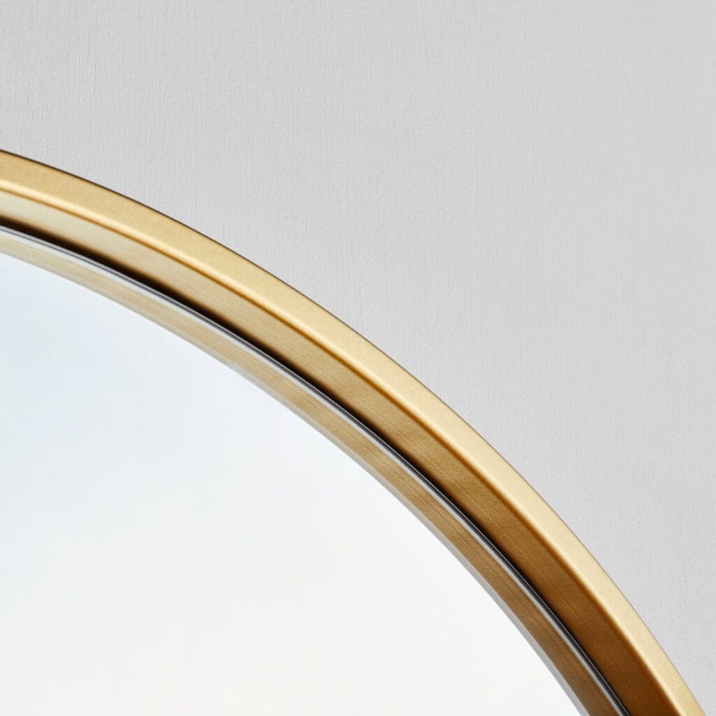 Cyan Design 11415 Harmony Mirror in Gold - Elegant Wall Decor for Living Room, Bedroom & Entryway