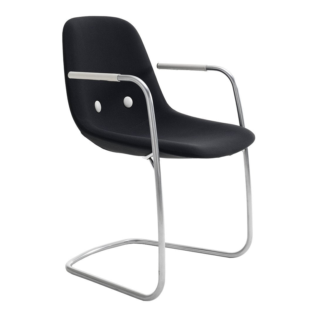 Erik Jørgensen Eyes Cantilever Armchair with Buttons - Modern Lounge Chair for Living Room, Office & Dining Area - Comfortable Mid-Century Design for Home & Commercial Spaces