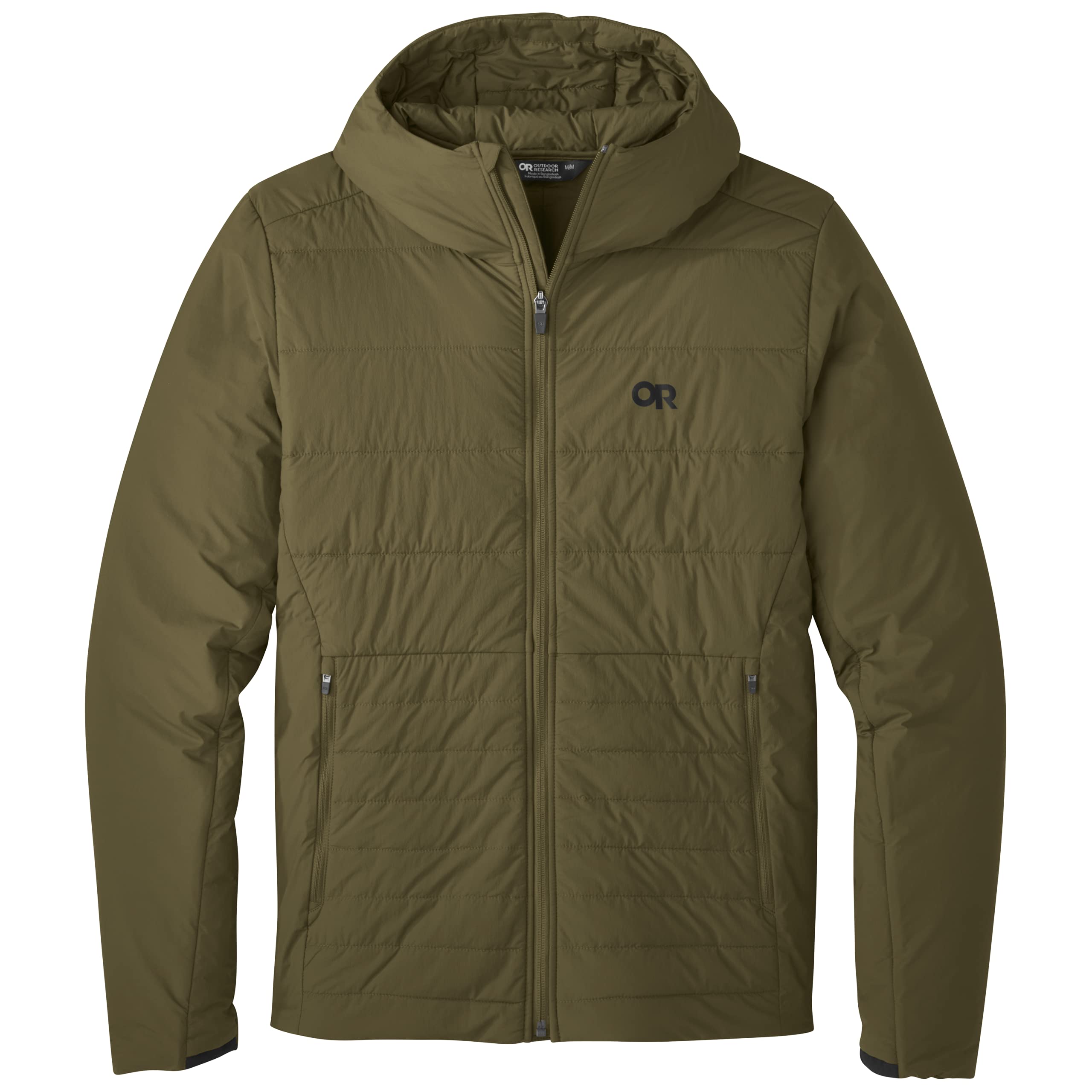 Outdoor Research Men's Shadow Insulated Hoodie - Lightweight Winter Jacket with Water-Resistant Shell for Hiking, Camping & Outdoor Activities