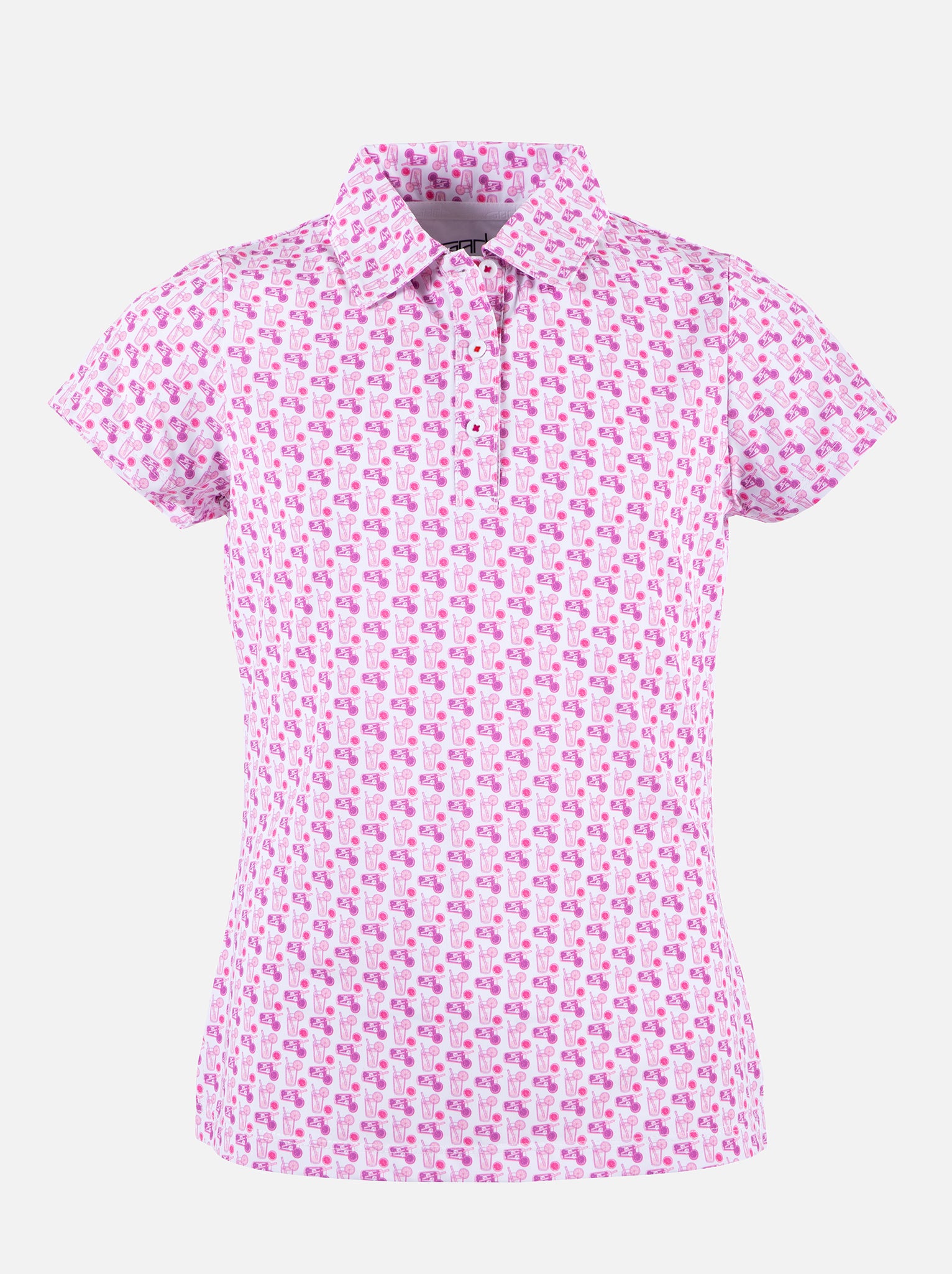 Pink Lemon Youth Girls' Polo Shirt - Soft Cotton Short Sleeve Collared Top for School, Sports & Casual Wear