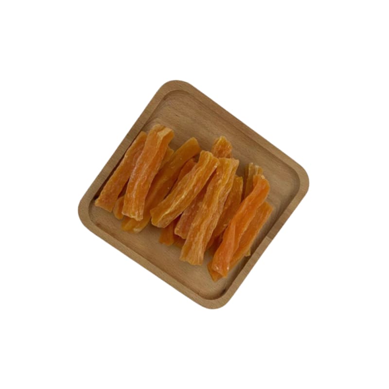 Natural Air-Dried Sweet Potato Dog & Cat Treats - Healthy Pet Snacks for Training & Chewing (2 Sizes) - Perfect for Dental Health & Weight Management