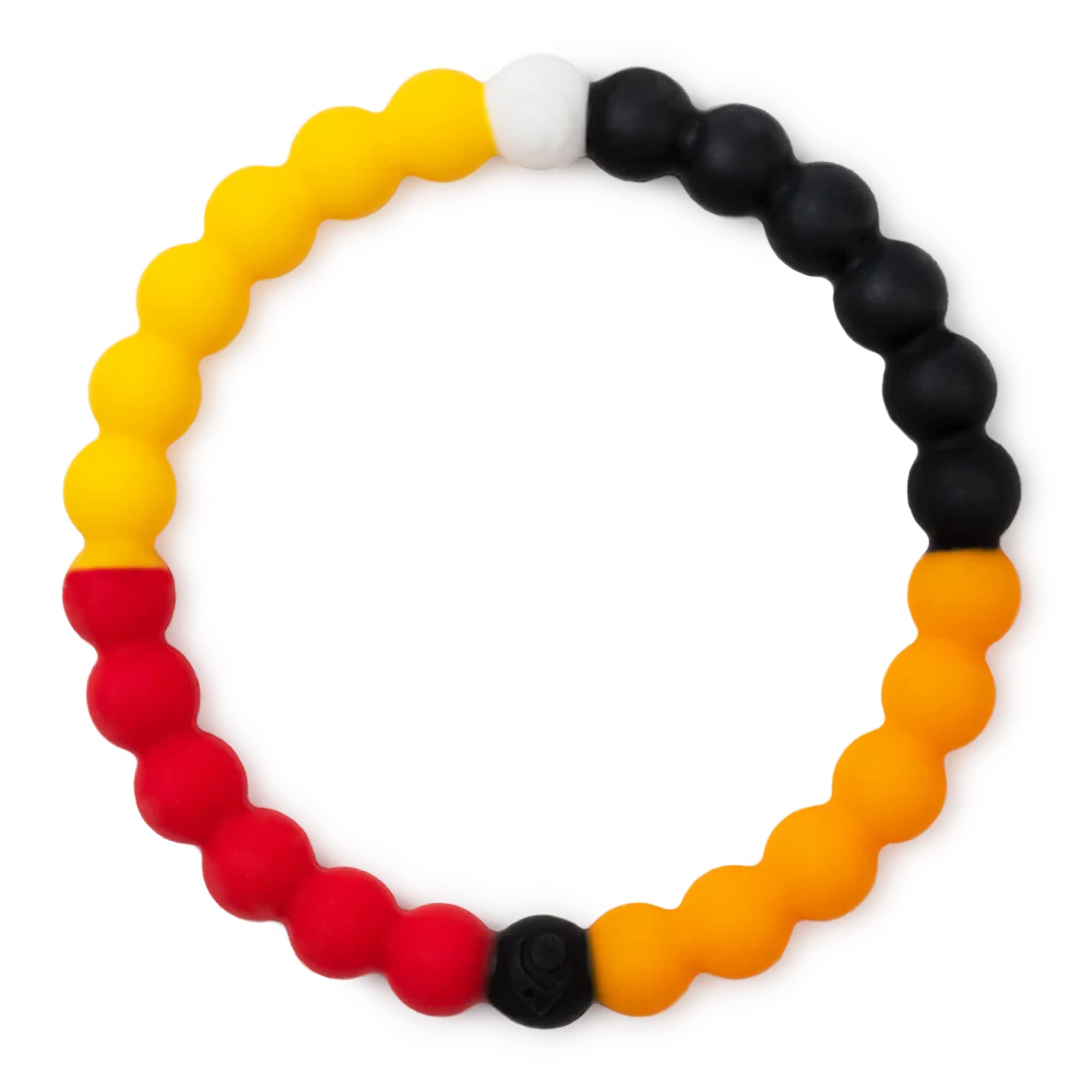 Lokai Beaded Bracelet for Women & Men - Silicone Fashion Jewelry for Health Awareness & Charity Support - Comfortable Slide-On Bracelet for Everyday Wear, Workout & Travel Accessories
