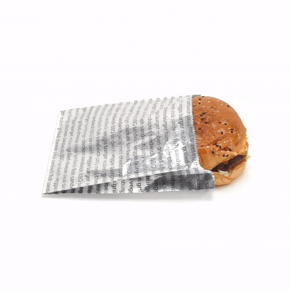 Premium Printed Burger Foil Bags - 6
